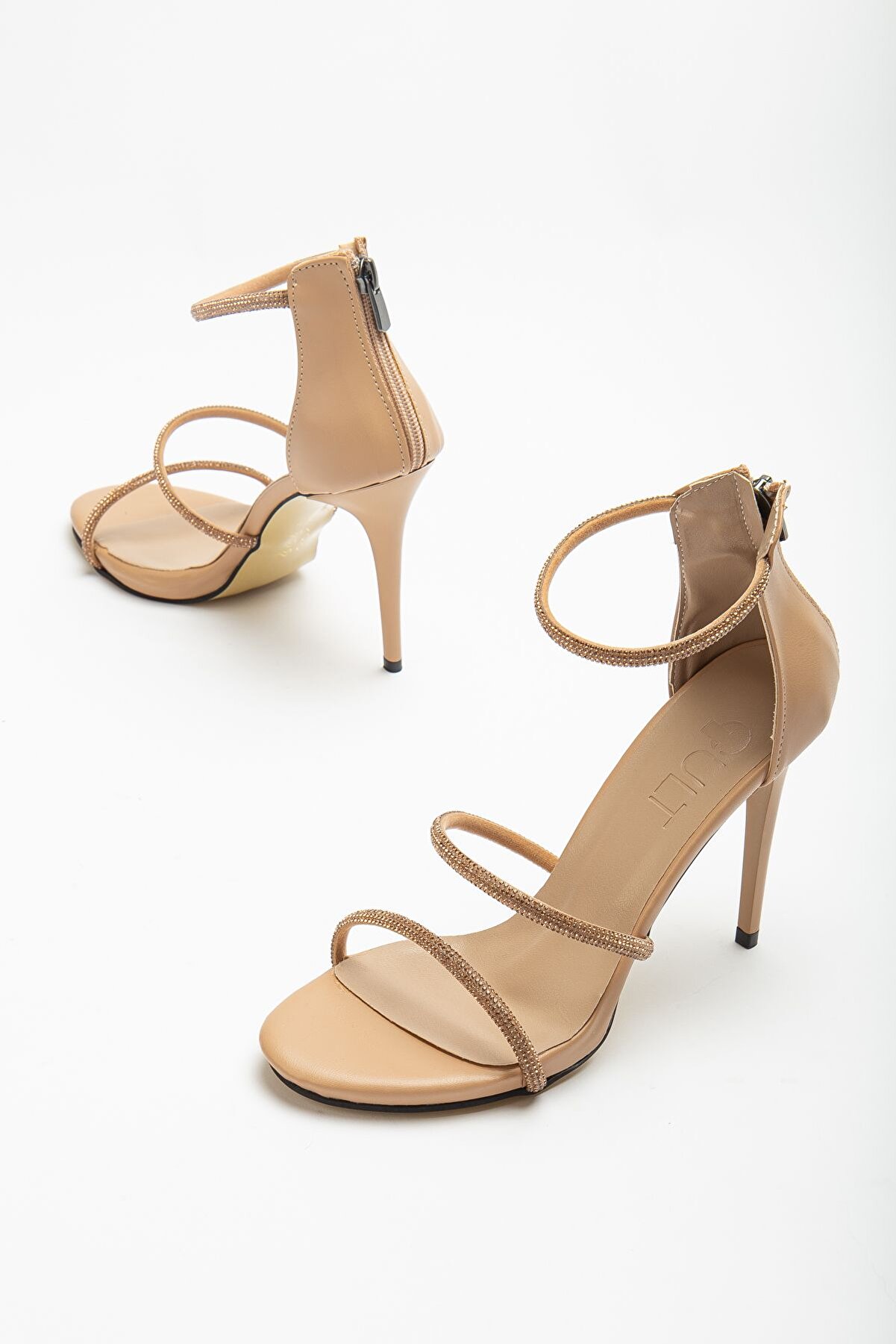 Gult Yuksek Topuklu Abi̇ye