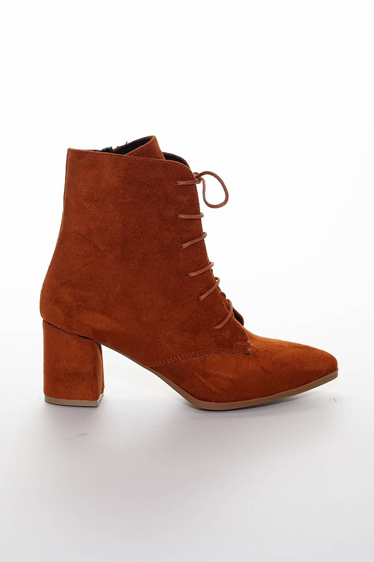Gult Tarçın Süet Bot, Kadın Bağcıklı Bot & Booti̇e