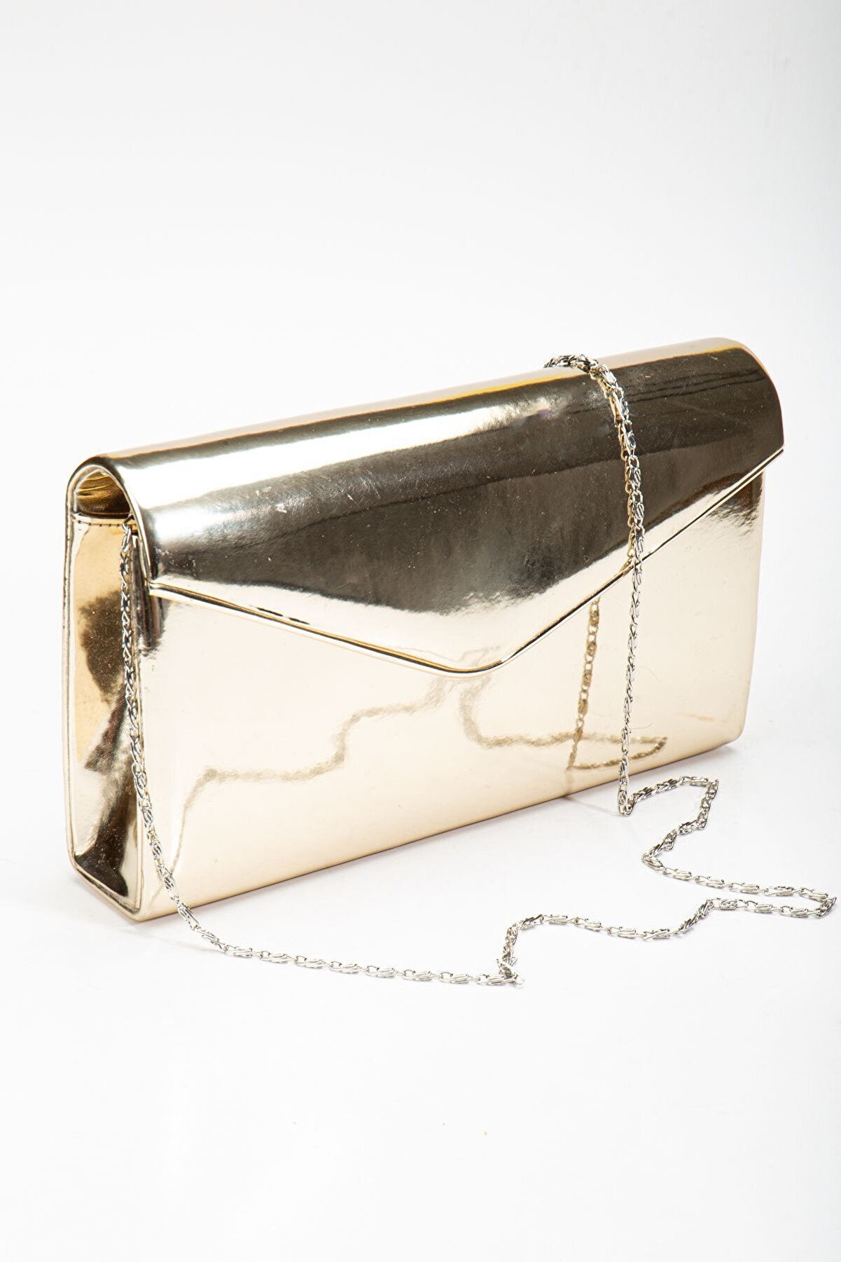 Gult Kadın İnce Bi̇yeli̇ Gece Ayakkabısı Ve Çantası