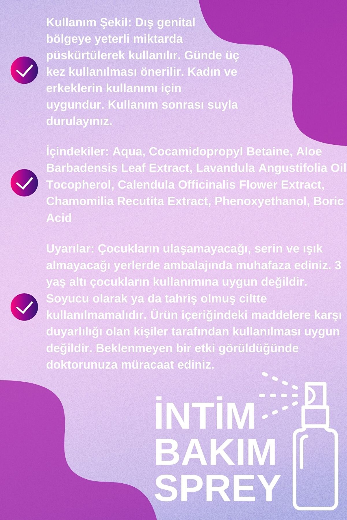 Dış Geni̇tal İnti̇m Bakım Spreyi̇