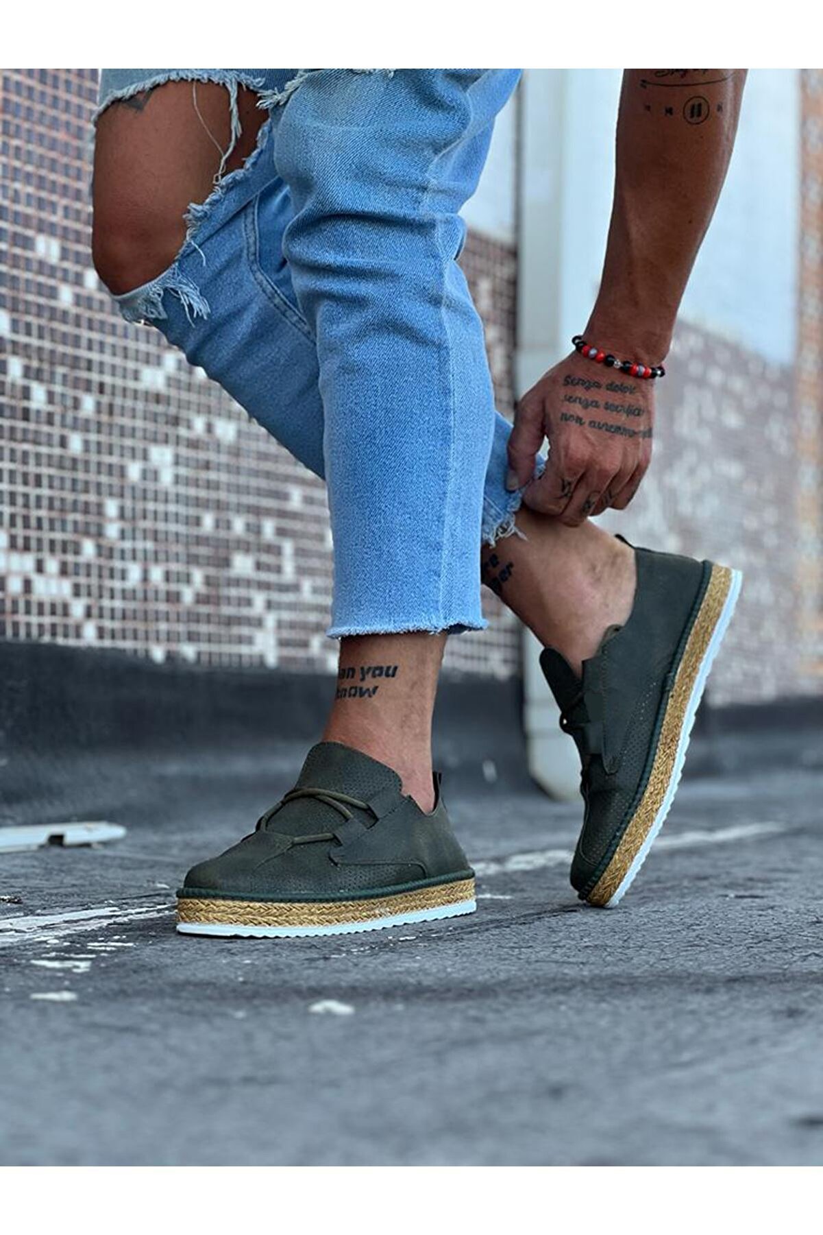 Bi̇lfold Haki̇ Erkek Casual Ayakkabı