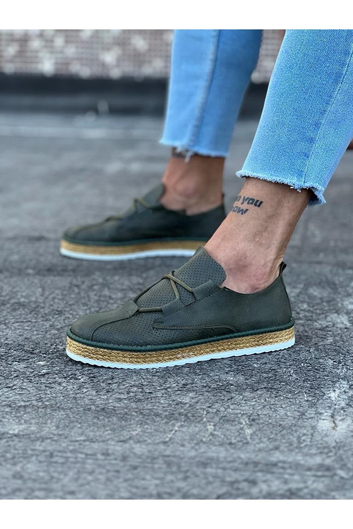 Bi̇lfold Haki̇ Erkek Casual Ayakkabı