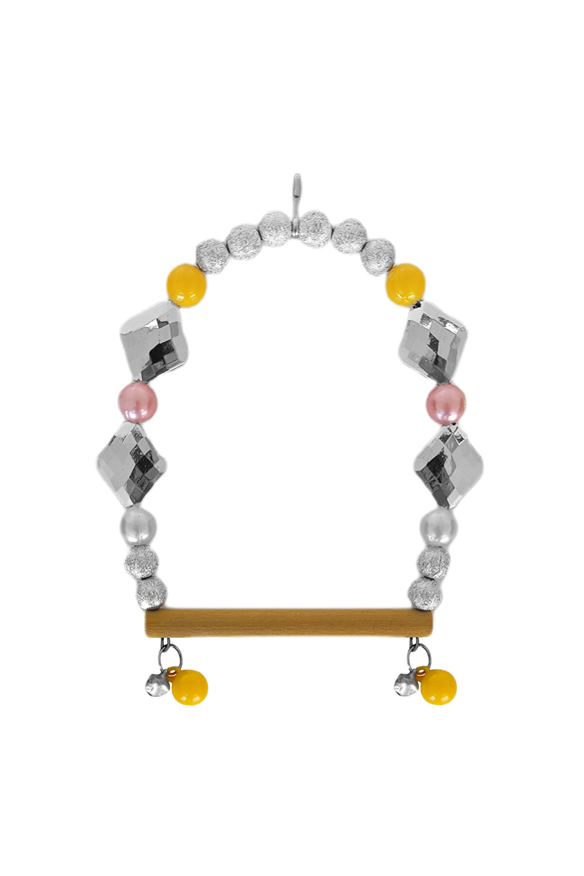 Bi̇lfold Kuş Salıncağı B&uuml;y&uuml;k Parlak Boncuklu 10-16 Cm