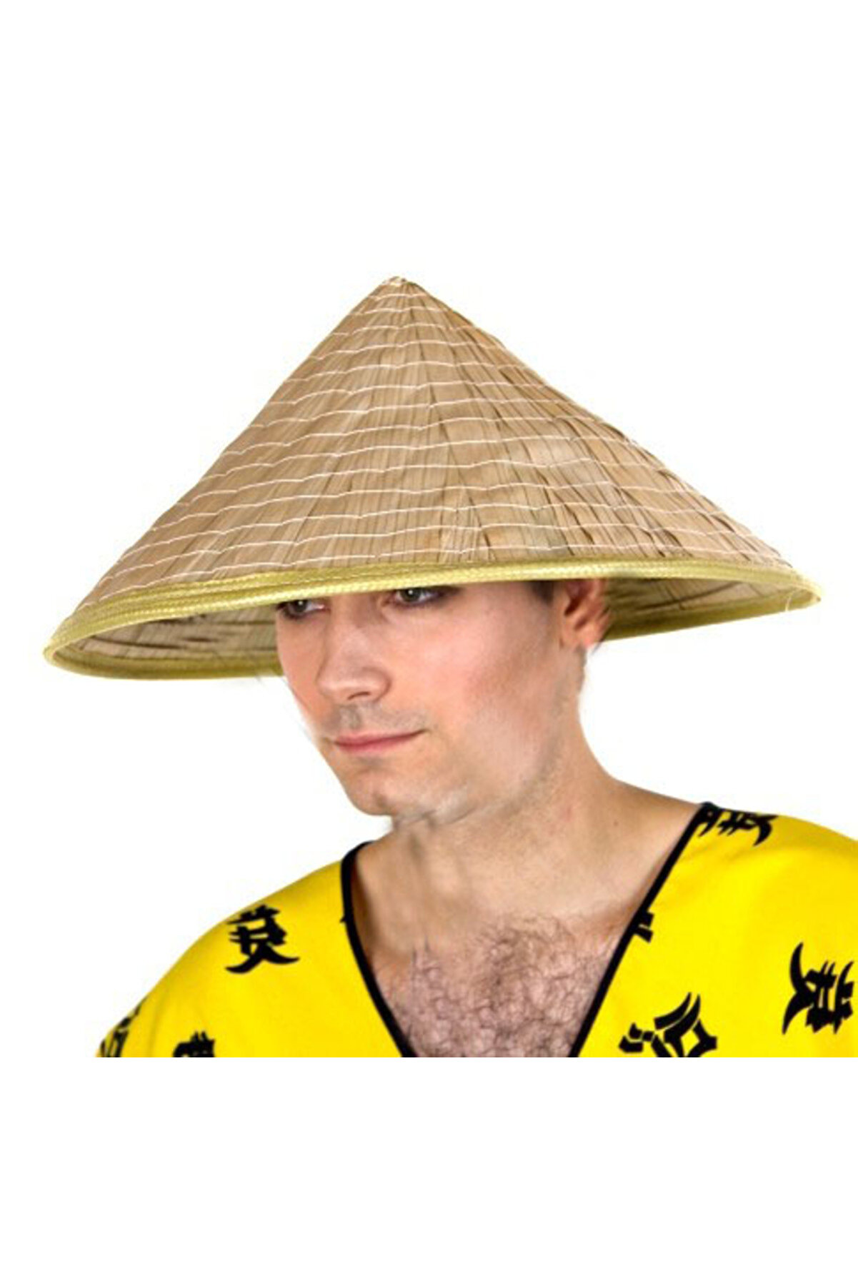 Ethab Ti̇caret Naturel Renk Cambodi̇a Kambo&ccedil;yalı Vi̇etnam Şapkası Pvc Hasır