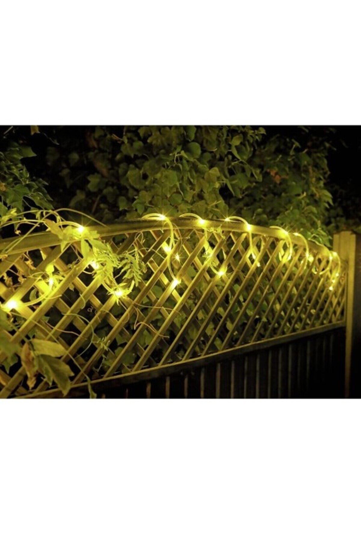 10 Metre Güneş Enerji̇li̇ Hortum Led Işık