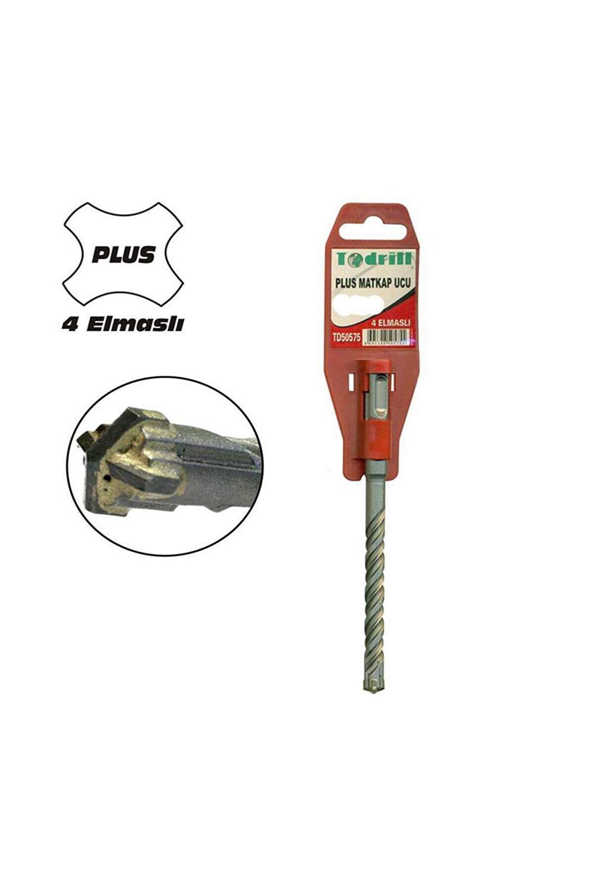 Tuba Toptaş Td50643 10X450 Sds Plus 4 Elmaslı Matkap Ucu