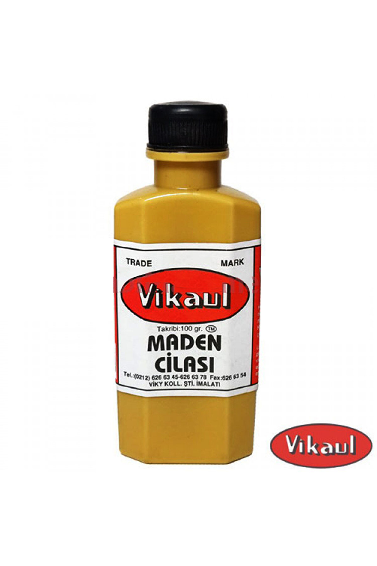 evimdeyokyok Vikaul Metal Parlatıcı - Maden Cilası, Kavil 100 gr - 120 Adet