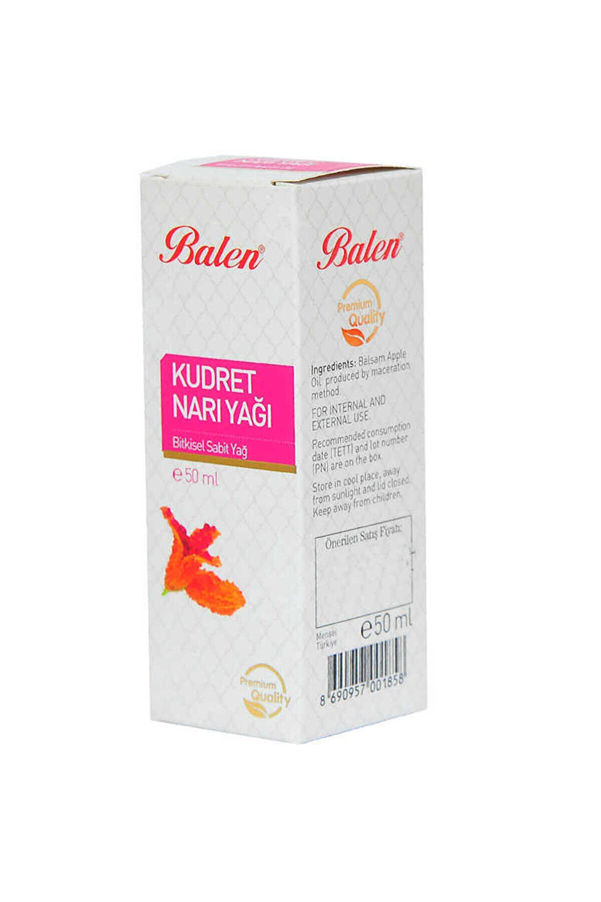 Ethab Ti̇caret Kudret Narı Yağı (Maserasyon) 50 Ml Cam Şi̇şe