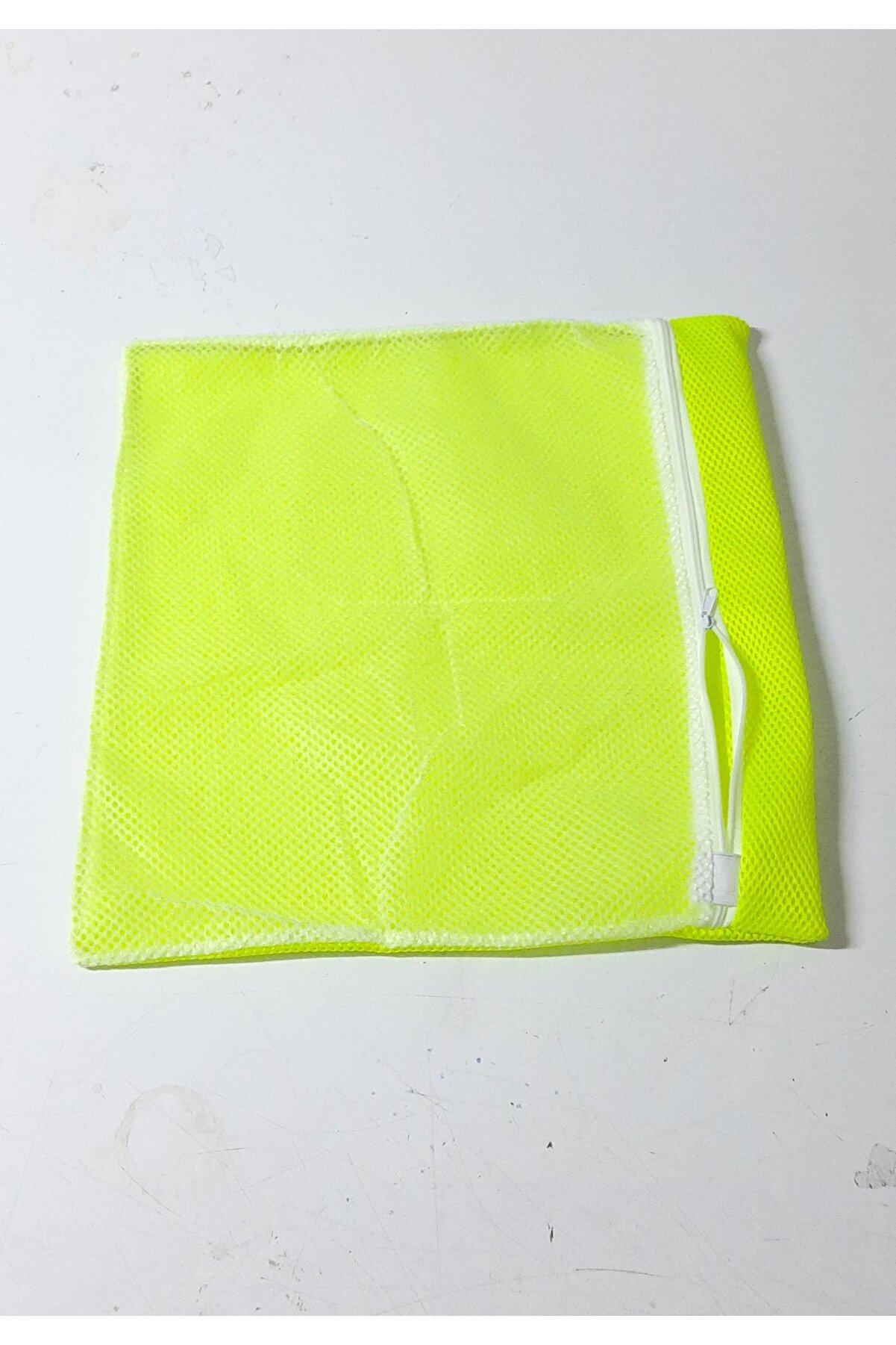 Ethab Ti̇caret Sarı- Fermuarlı - Hassas &Ccedil;amaşır Terli̇k Ayakkabı Yıkama Fi̇lesi̇ B&uuml;y&uuml;k Boy