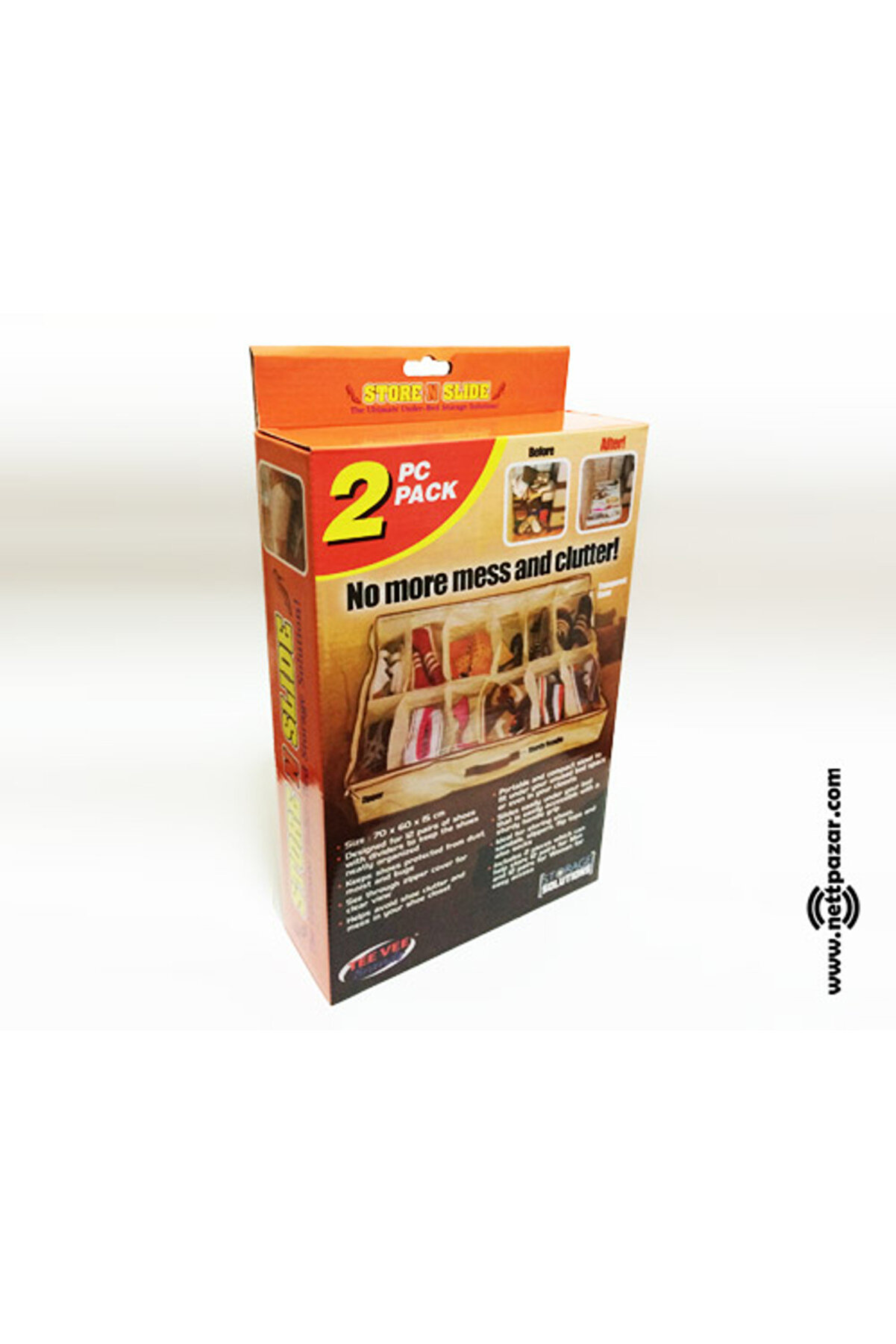 Ethab Ti̇caret Store N Sli̇de Ayakkabı Saklama Hurcu