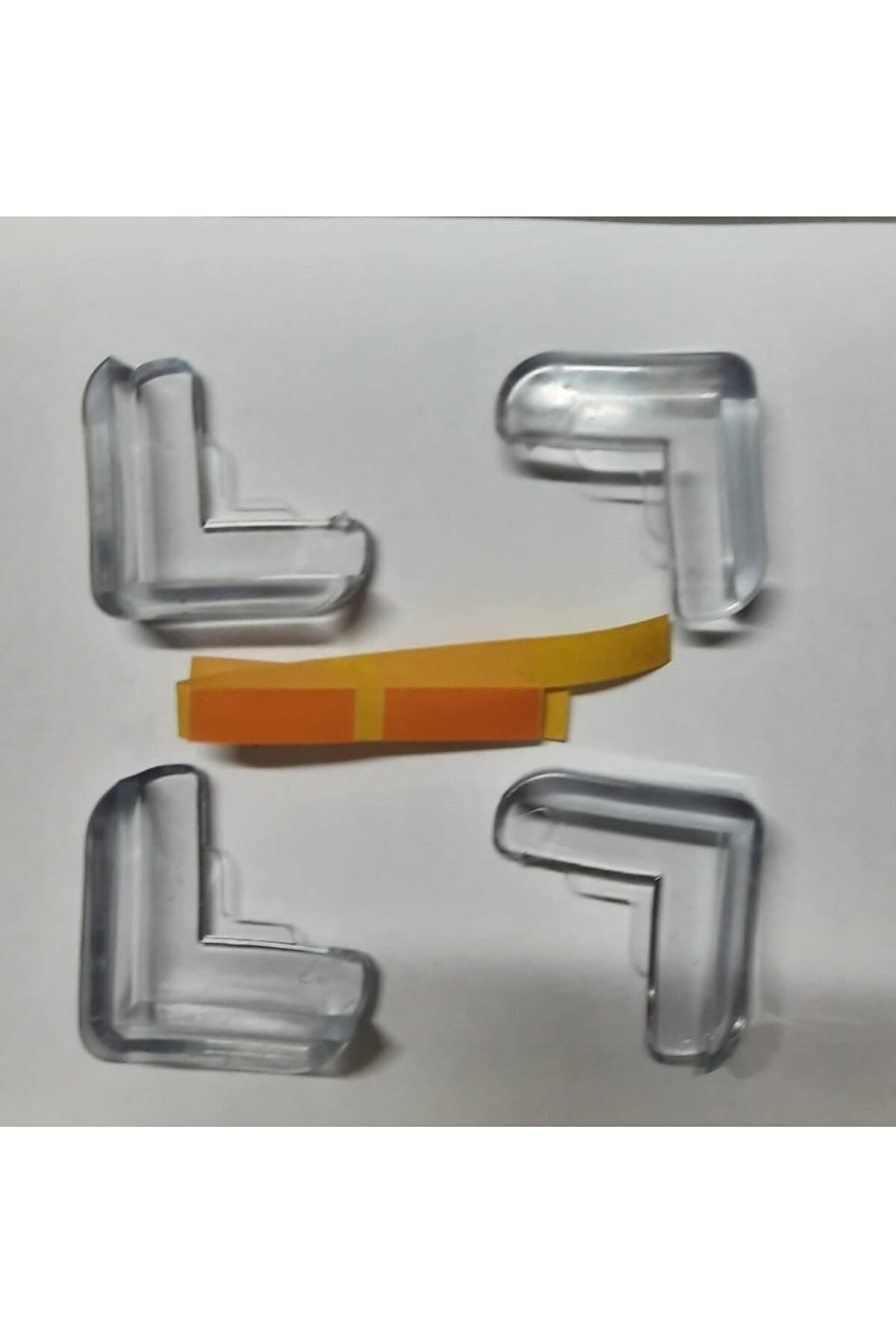 Ethab Ti̇caret 4 L&uuml; Masa Sehpa K&ouml;şe Koruyucu Si̇li̇kon- &Ccedil;ocuk Koruma Aparatı