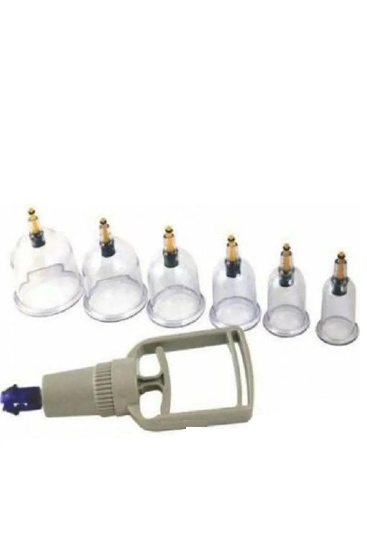 Edi̇kli̇ Store Hacamat Seti̇ Hortumlu - Vakumlu Hortumlu Kupa &Ccedil;ekme Seti̇ (Model 3)