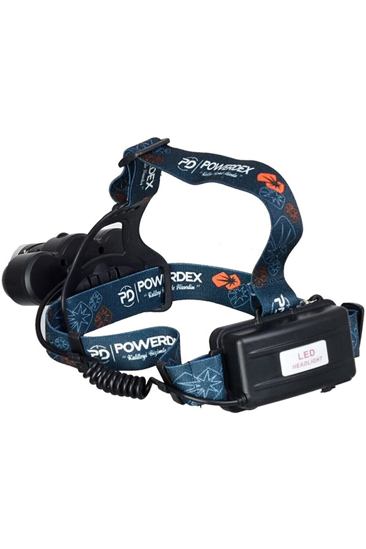 10 W Şarjlı Metal Yağmur Suyu Geçi̇rmez Kafa Lambası - Feneri̇