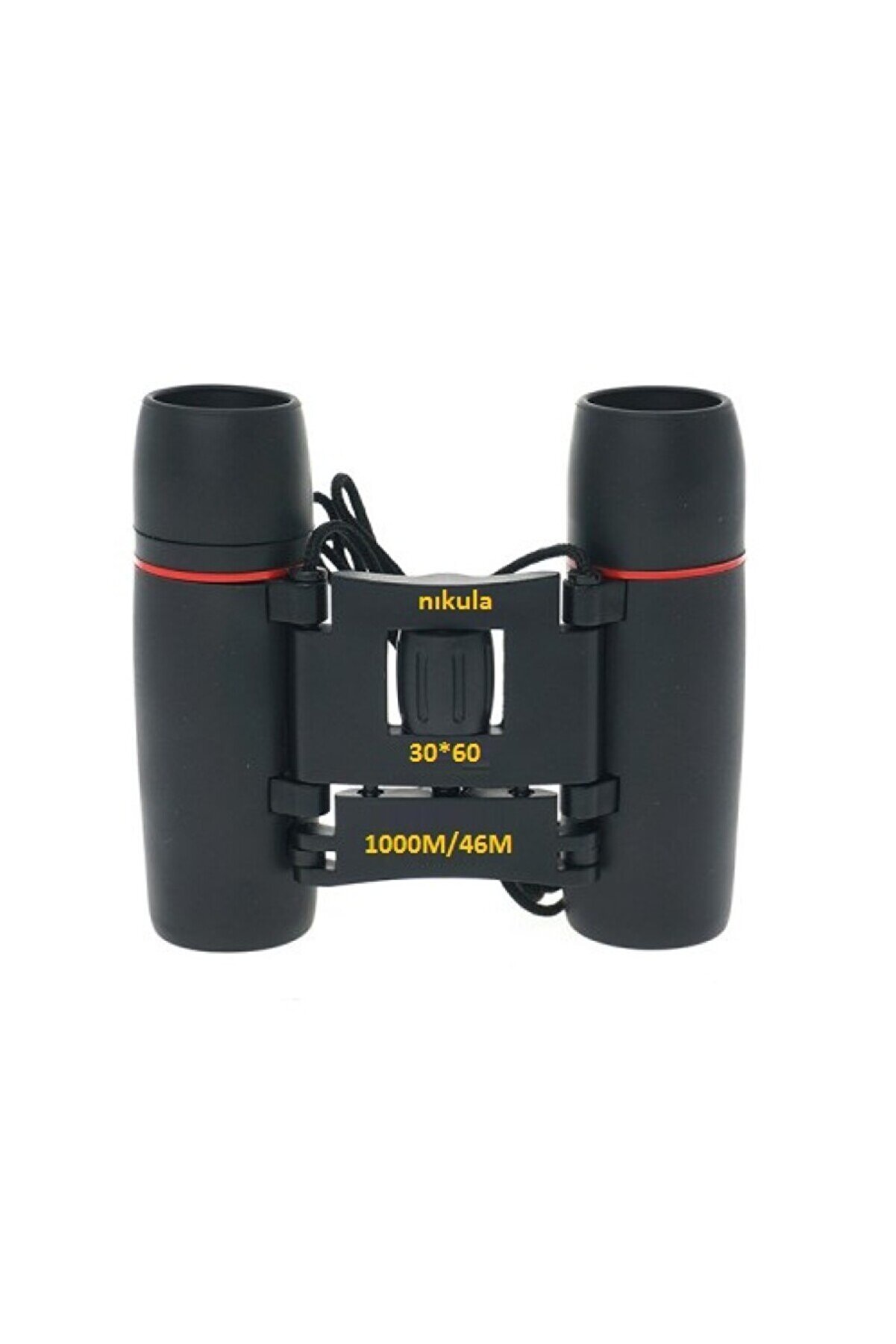 evimdeyokyok 30X60 Cepte Taşımalı Kauçuk Kaplamalı Mini Dürbün Siyah