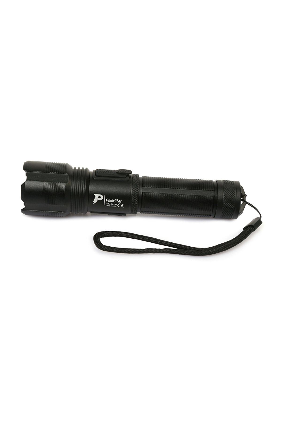Peakstar Ps-1600 Süper Parlak Led Zoomlu 5 Mod Su Geçi̇rmez Profesyonel Kamp Bekçi̇ Avcı Feneri̇