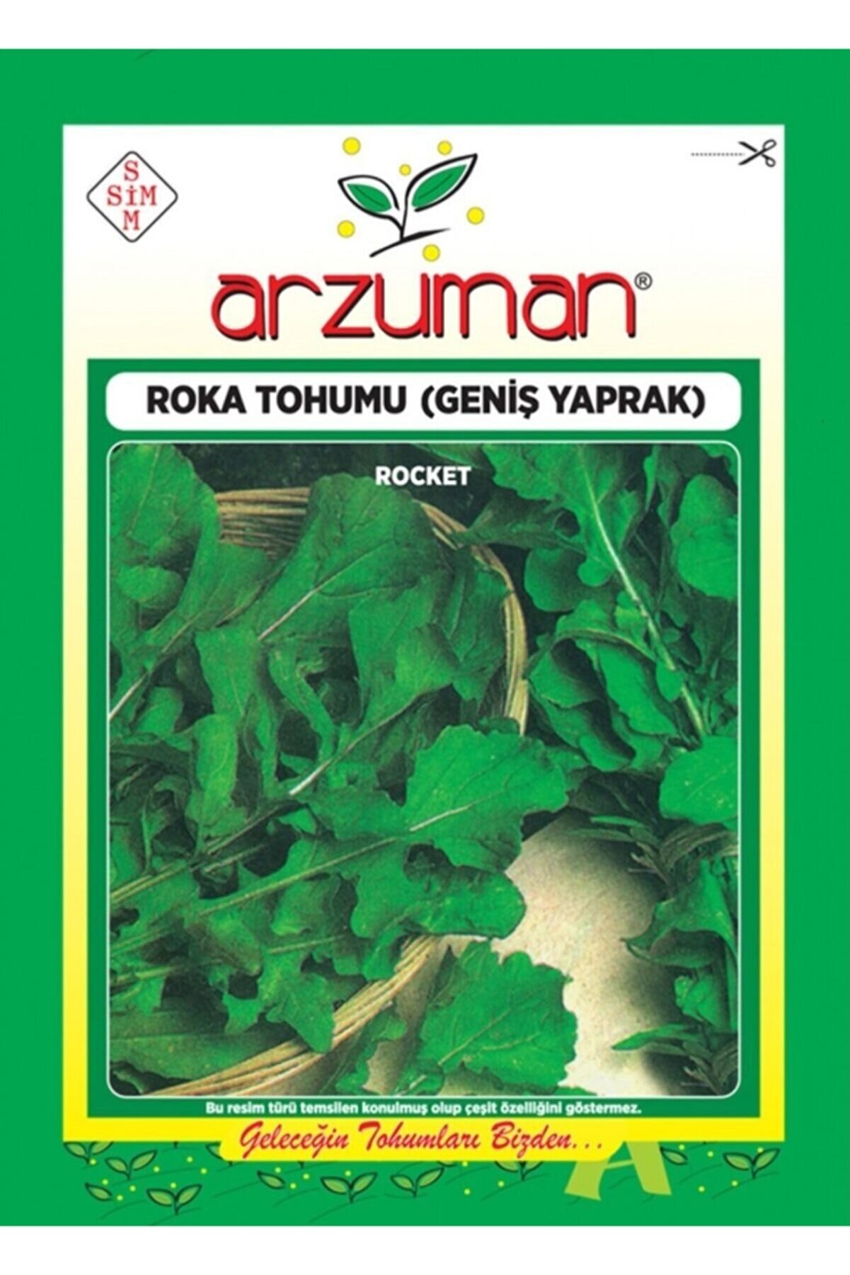 Geni̇ş Yapraklı Roka Tohumu-25 Gram