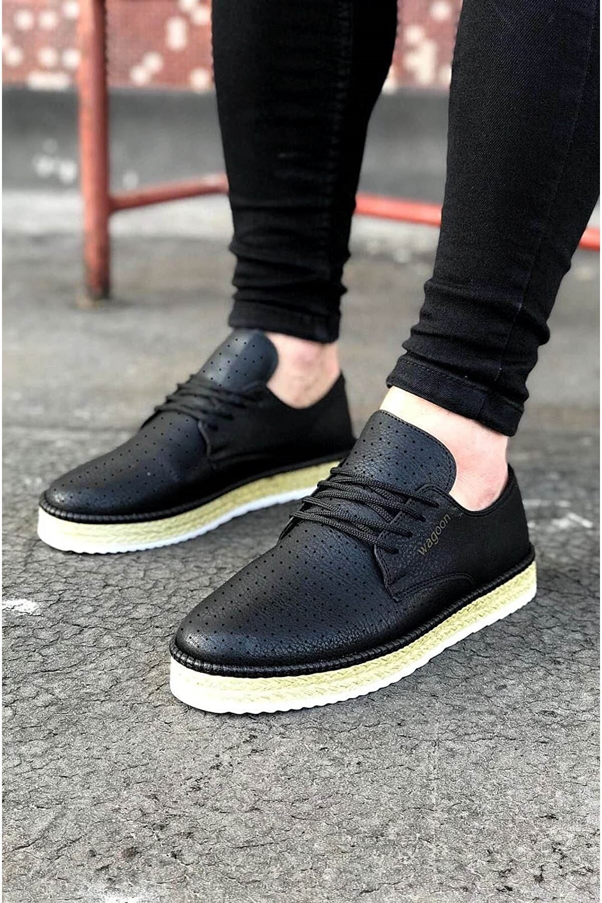 Ethab Ti̇caret Si̇yah Erkek Ayakkabı