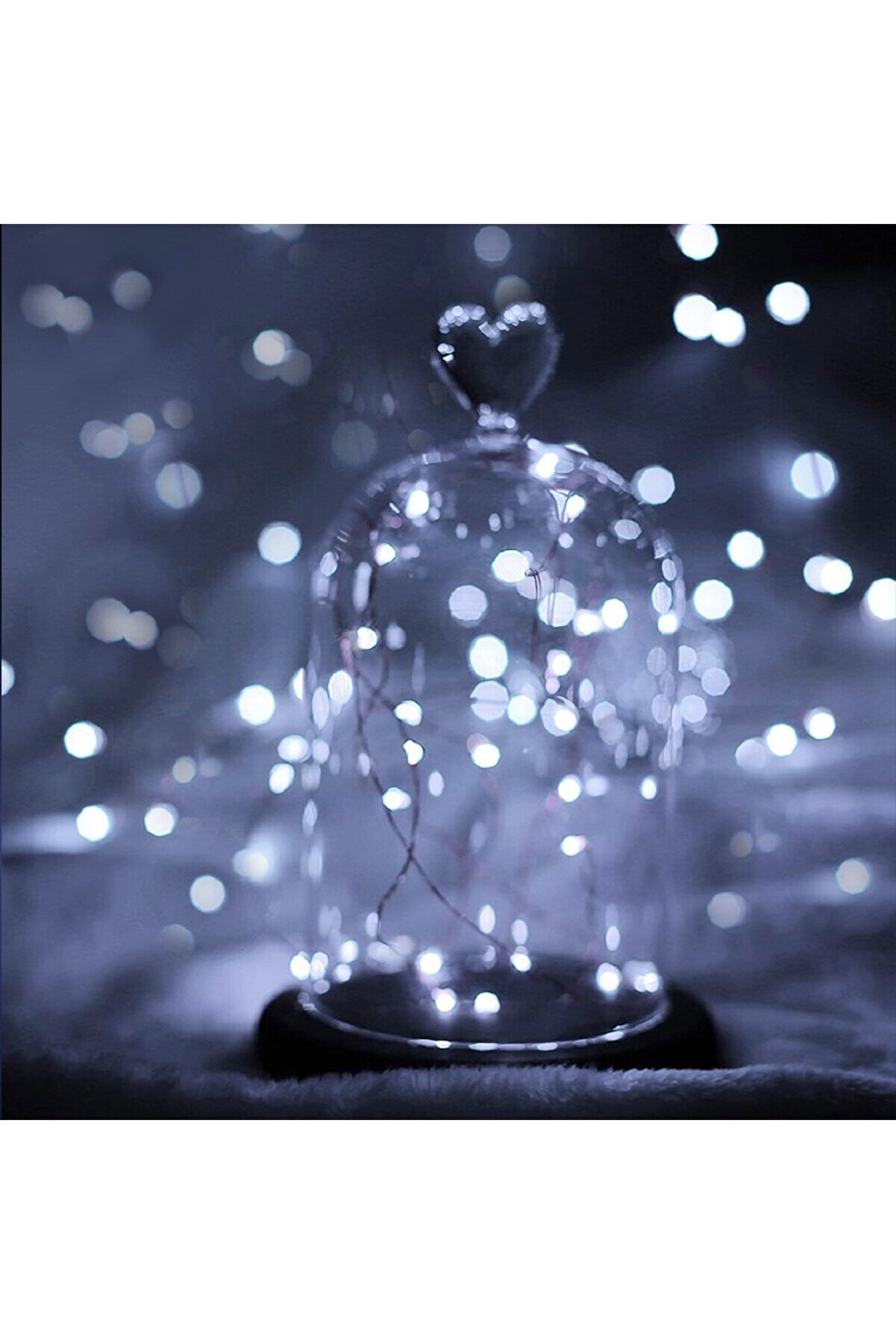 Evvano Tıkla Fırsatları Yakala Peri̇ Led Işık 5 Metre Beyaz Dekor Lambası 50 Ledli̇