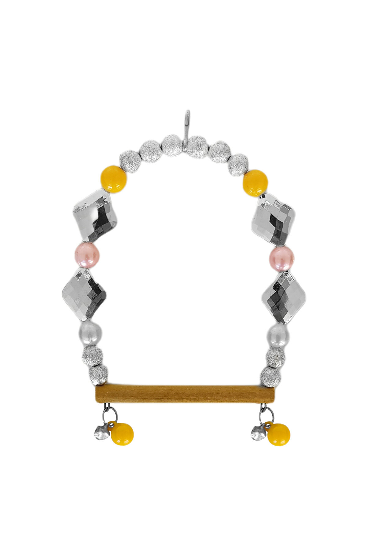 Bi̇lfold Kuş Salıncağı B&uuml;y&uuml;k Parlak Boncuklu 10-16 Cm