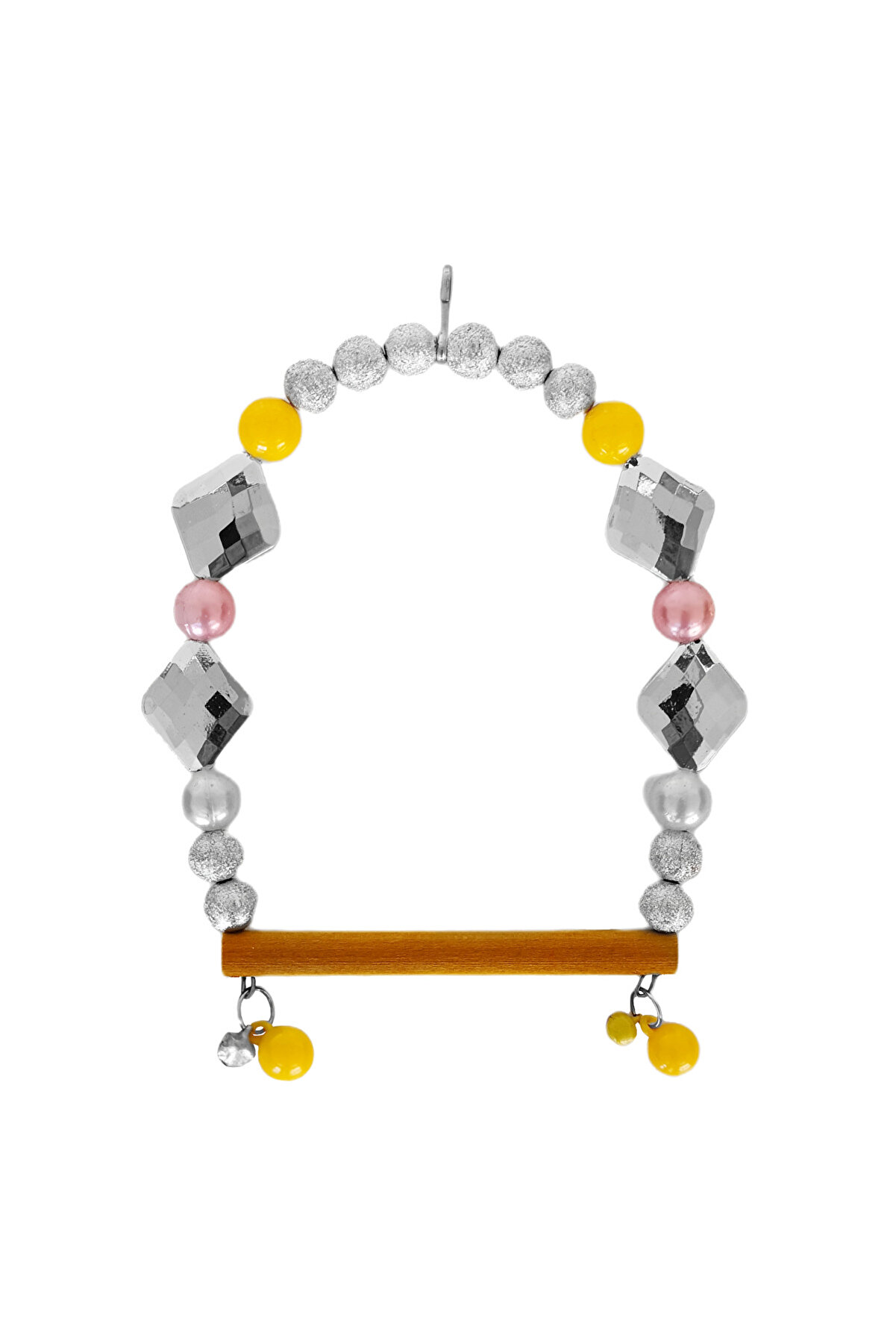 Bi̇lfold Kuş Salıncağı B&uuml;y&uuml;k Parlak Boncuklu 10-16 Cm