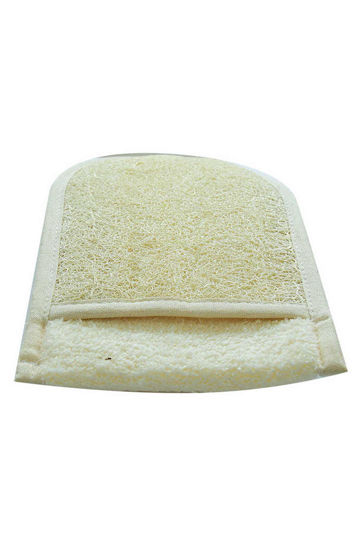 Bi̇lfold Doğal Kabak Li̇fli̇ Banyo Duş Eldi̇veni̇ Kese 15X25 Cm