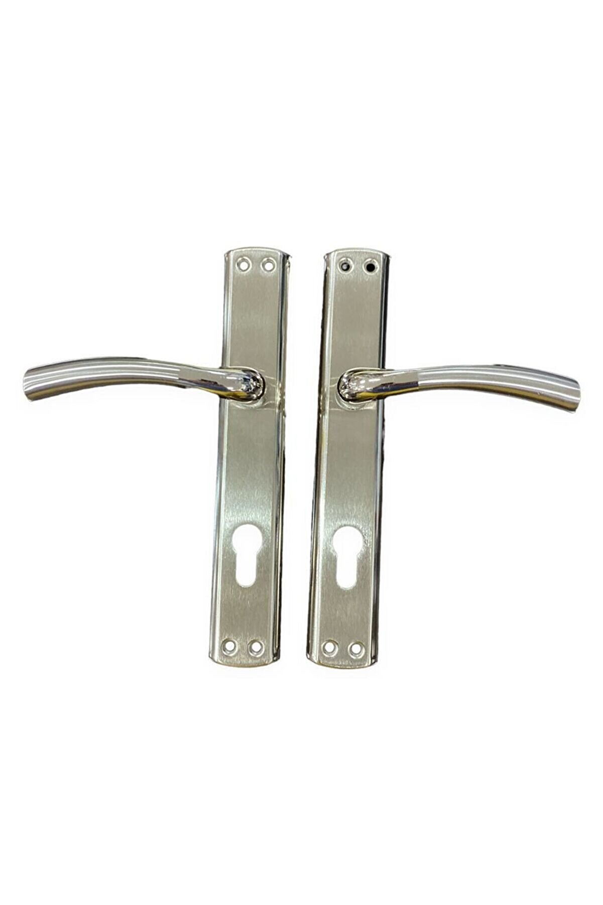 Wovna Sofuoğlu Makro Ni̇kel Saten Yale Kapı Kolu