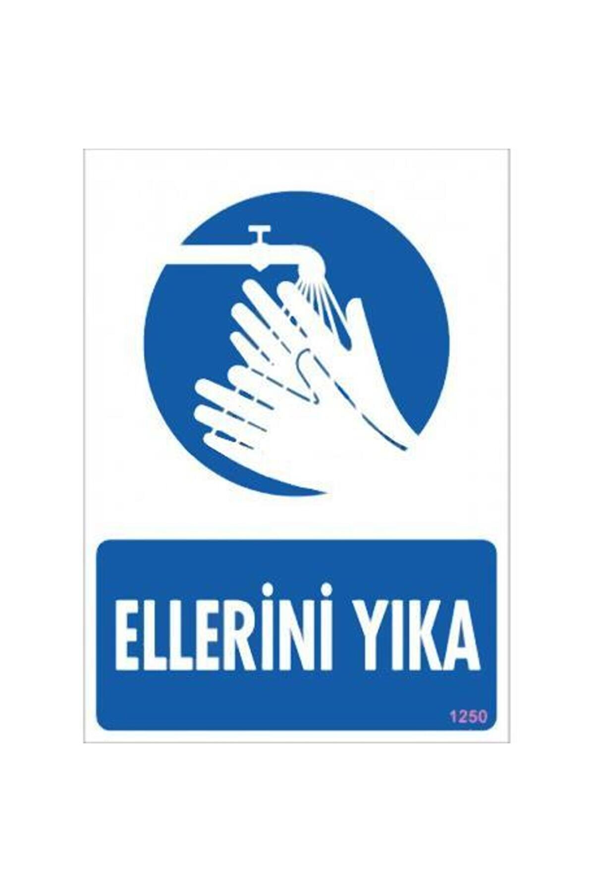 Ethab Ti̇caret Elleri̇ni̇ Yıka Uyarı Levhası 25X35 Kod1250