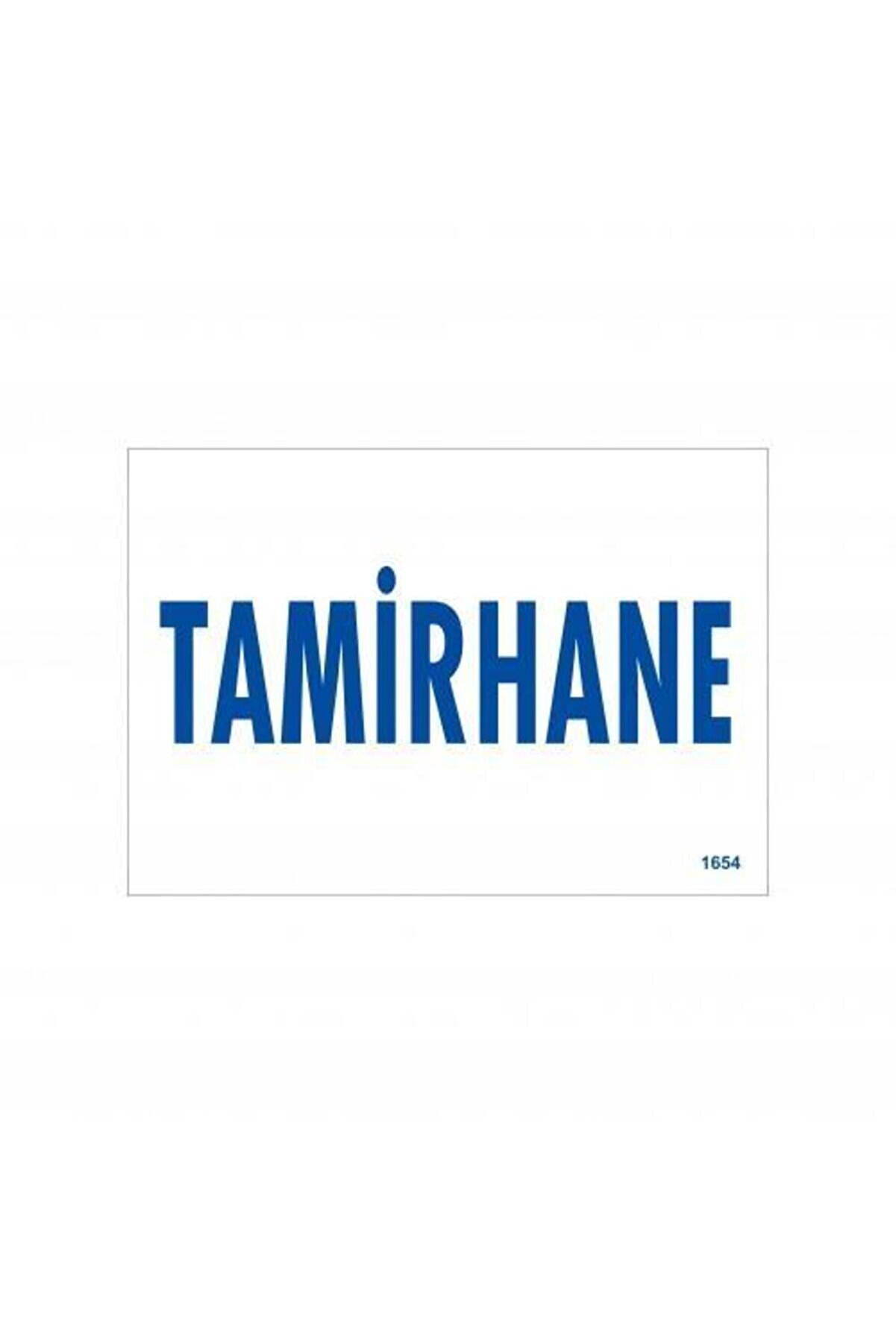 Ethab Ti̇caret Tami̇rhane Uyarı Levhası 17,5X25 Kod1654