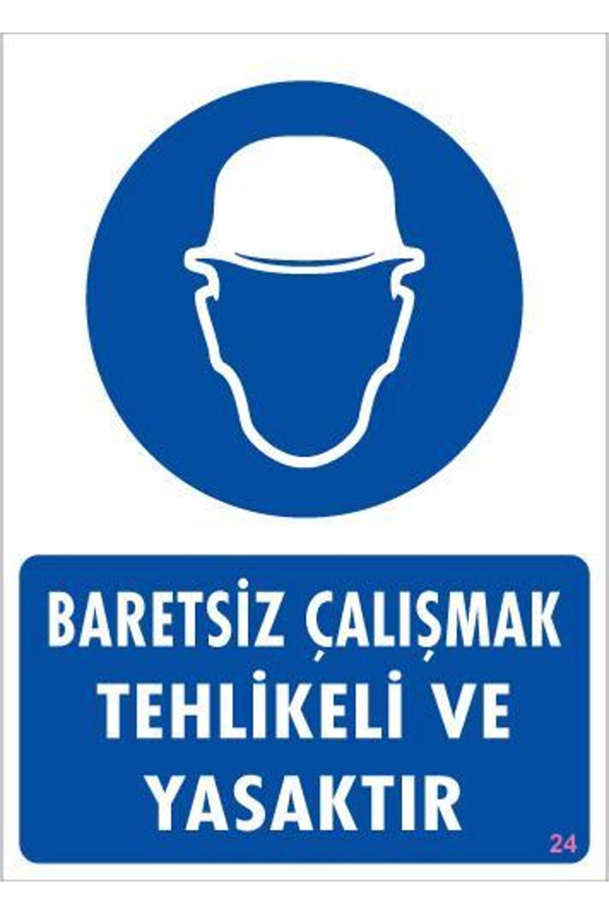 Ethab Ti̇caret Baret Gi̇y Uyarı Levhası 25X35 Kod24