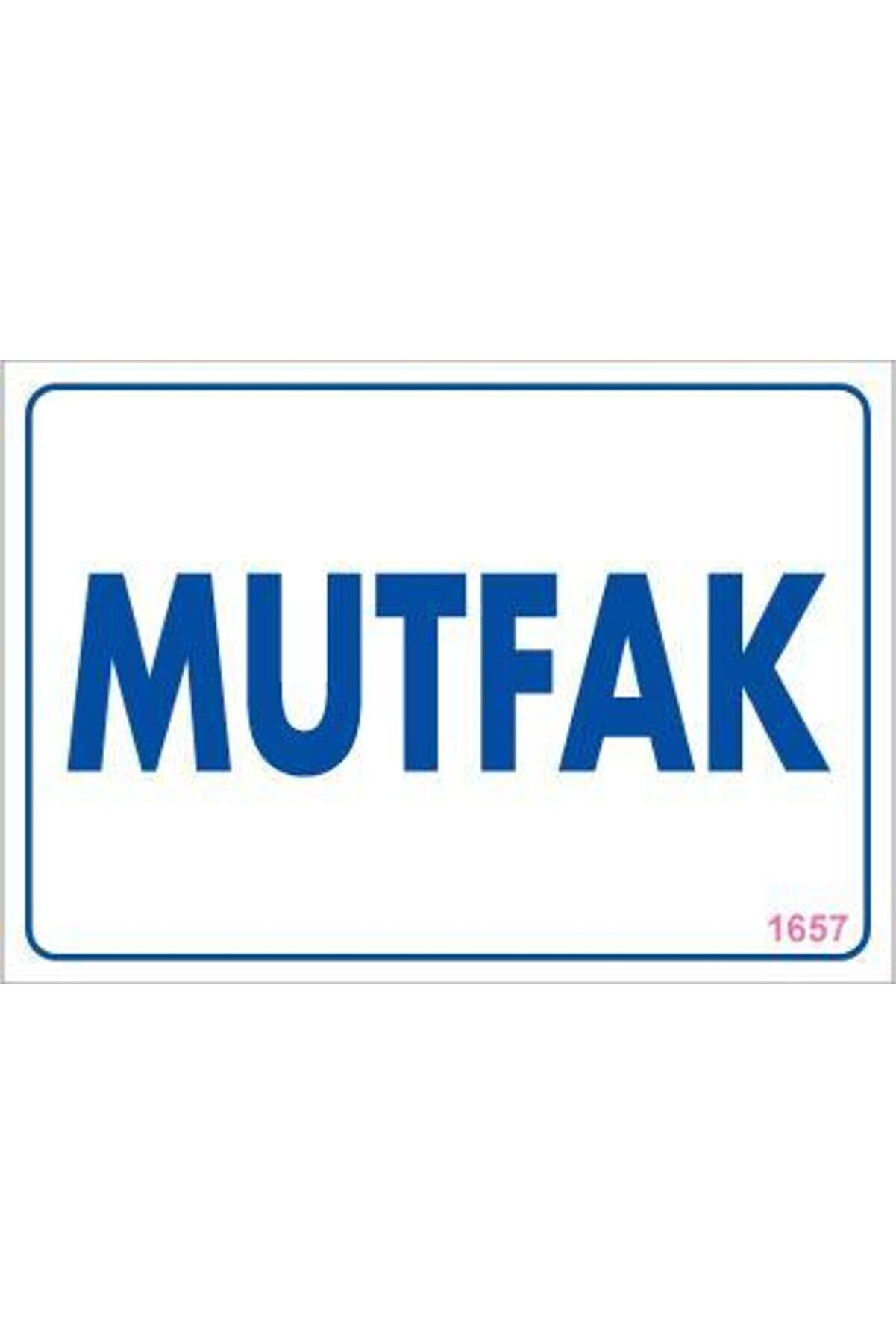 Ethab Ti̇caret Mutfak Uyarı Levhası 17,5X25 Kod1657