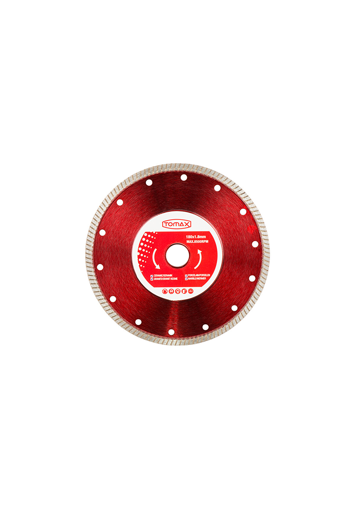 evimdeyokyok Seramik Fayans Kesici Disk - 180x1,8x22