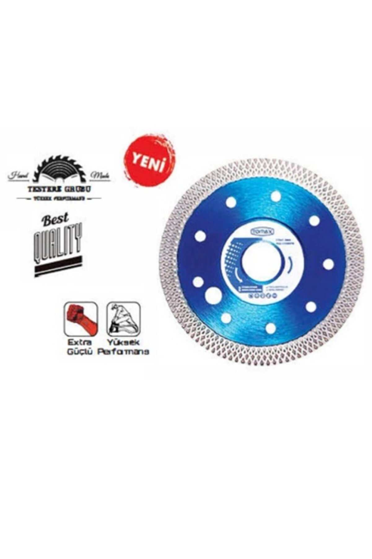 evimdeyokyok Çapraz Dişli Hassas Kesim Disk - 115x1,3 mm