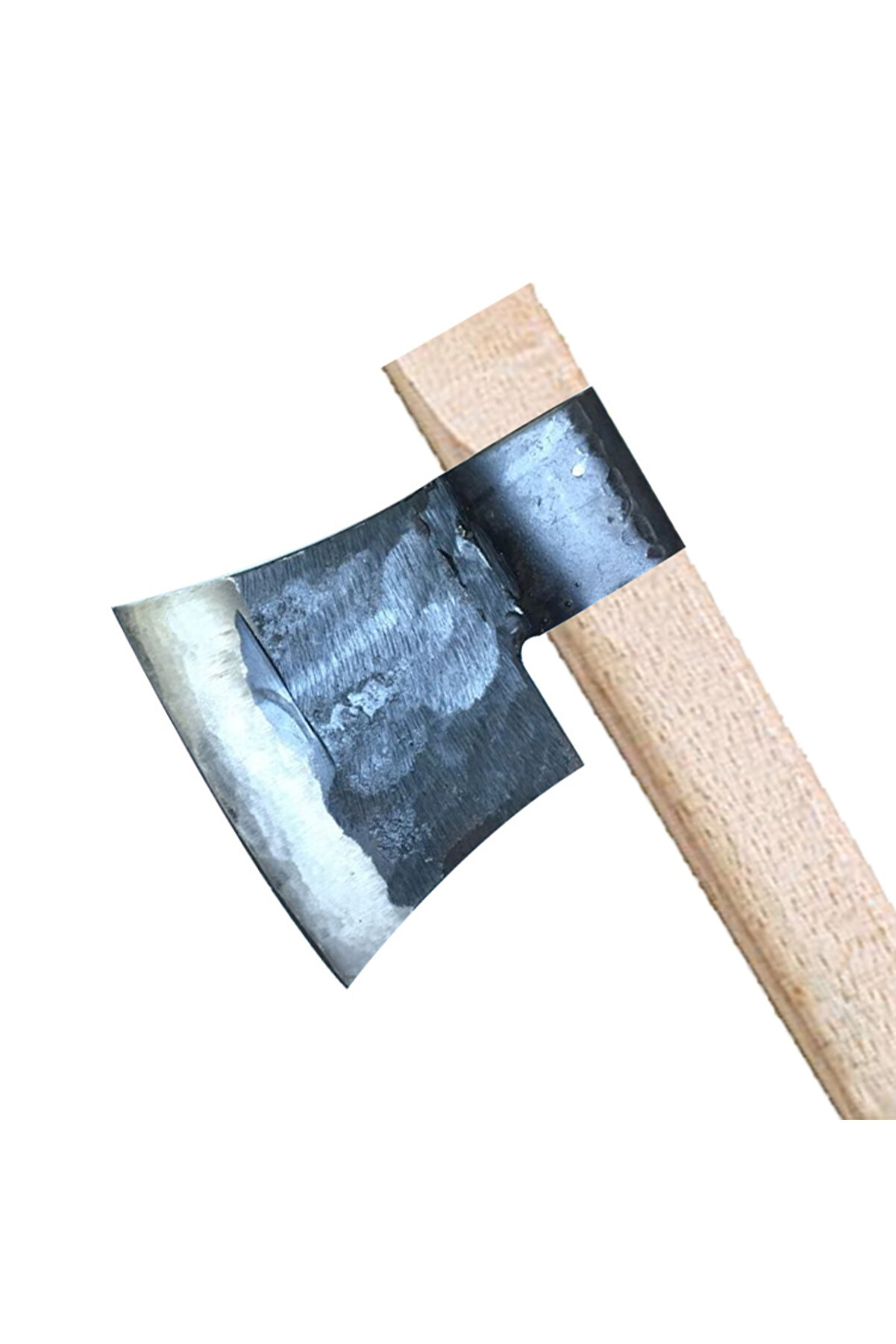 evimdeyokyok Küçük Sakallı Saplı Nacak - Balta 60cm - Dövme Çelikten