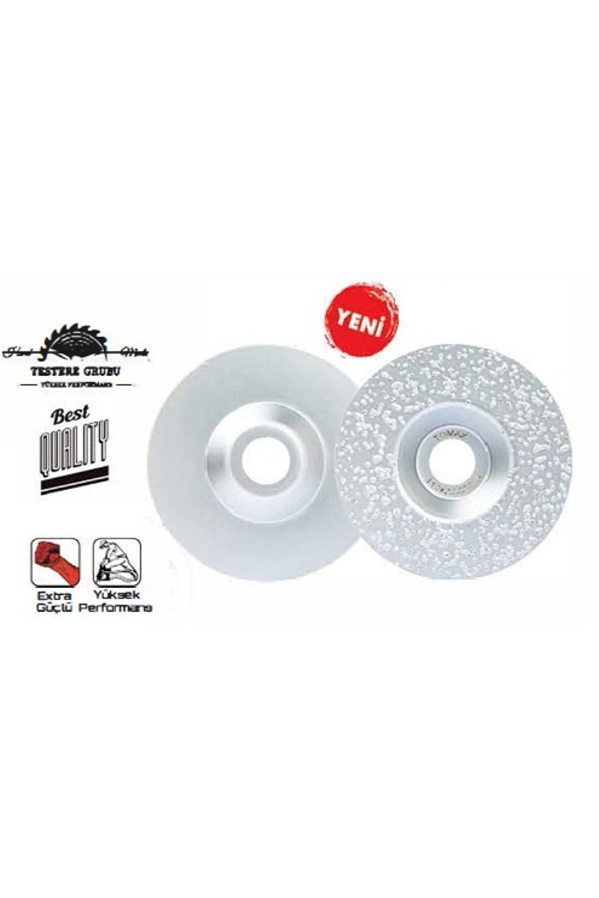 evimdeyokyok Dairesel Elmas Törpü Disk - 115 mm