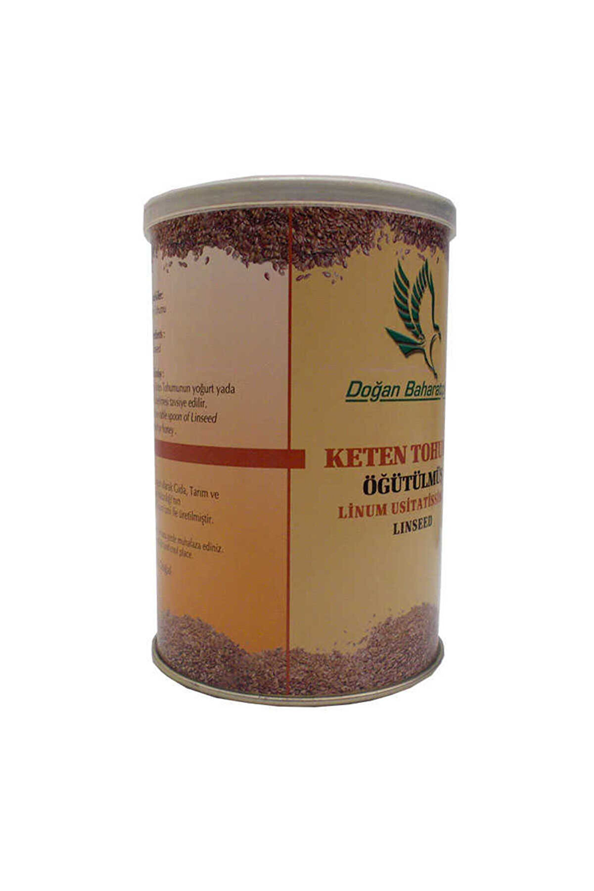 Bi̇lfold Keten Tohumu &Ouml;ğ&uuml;t&uuml;lm&uuml;ş Doğal 150 Gr Teneke Kutu