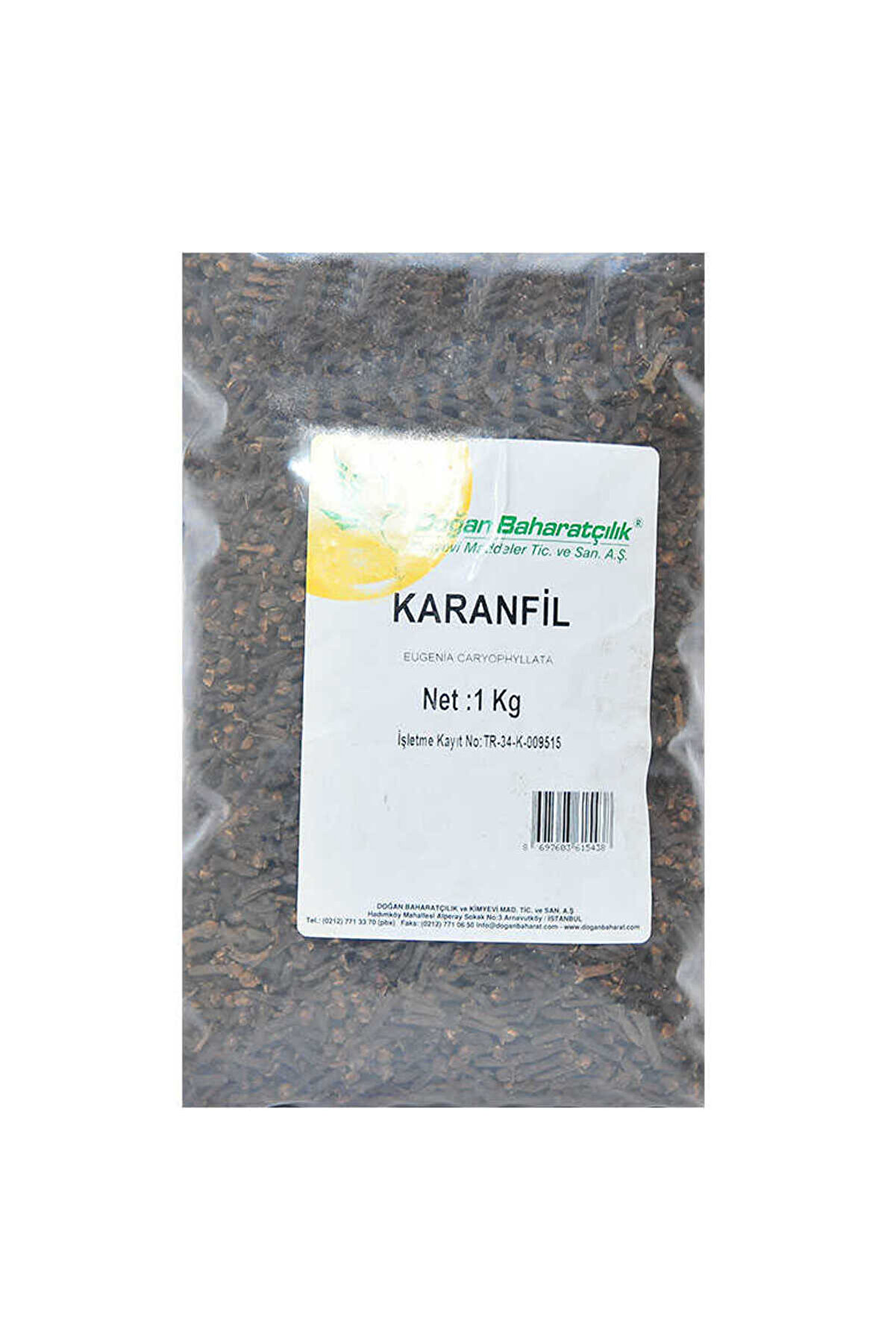 Doğan Karanfi̇l Doğal Tane 1000 Gr Paket