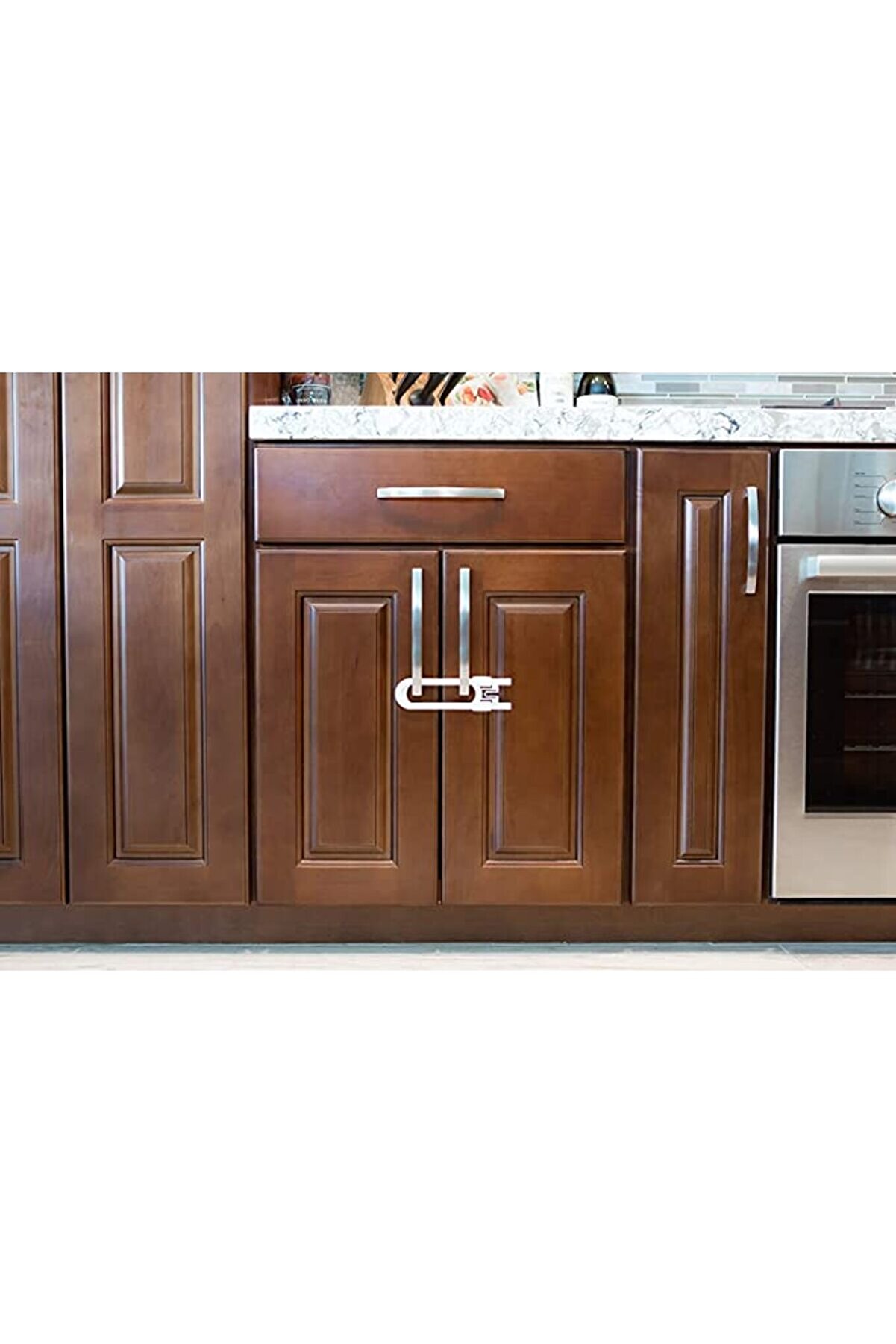 Ethab Ti̇caret Bebek &Ccedil;ocuk &Ccedil;ekmece Ve Dolap Koruma Raylı G&uuml;venli̇k Si̇stemi̇ Emni̇yet Ki̇li̇di̇