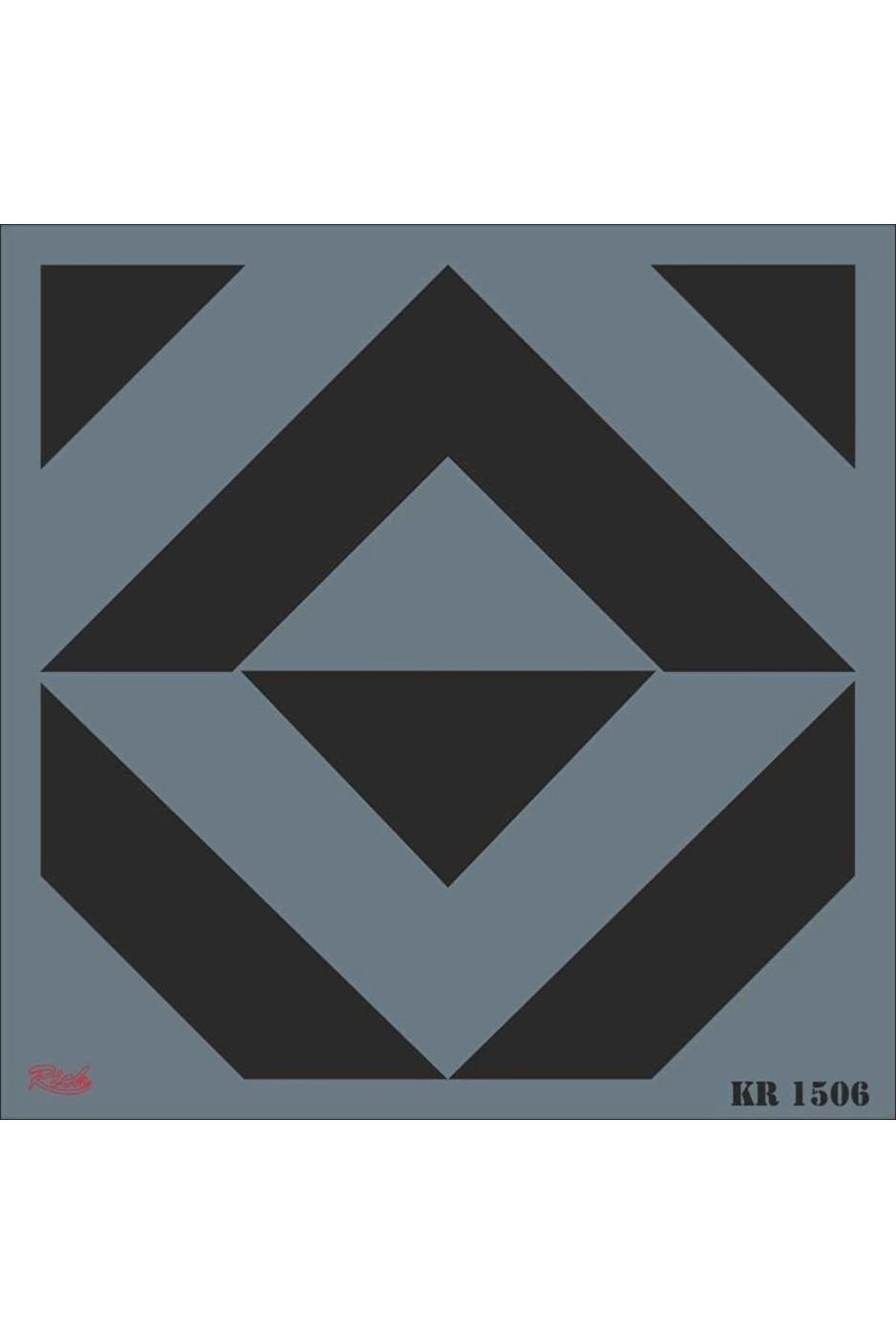 Neferti̇ya Ri̇ch Kr 1506 Fayans Stenci̇l 30X30 Cm