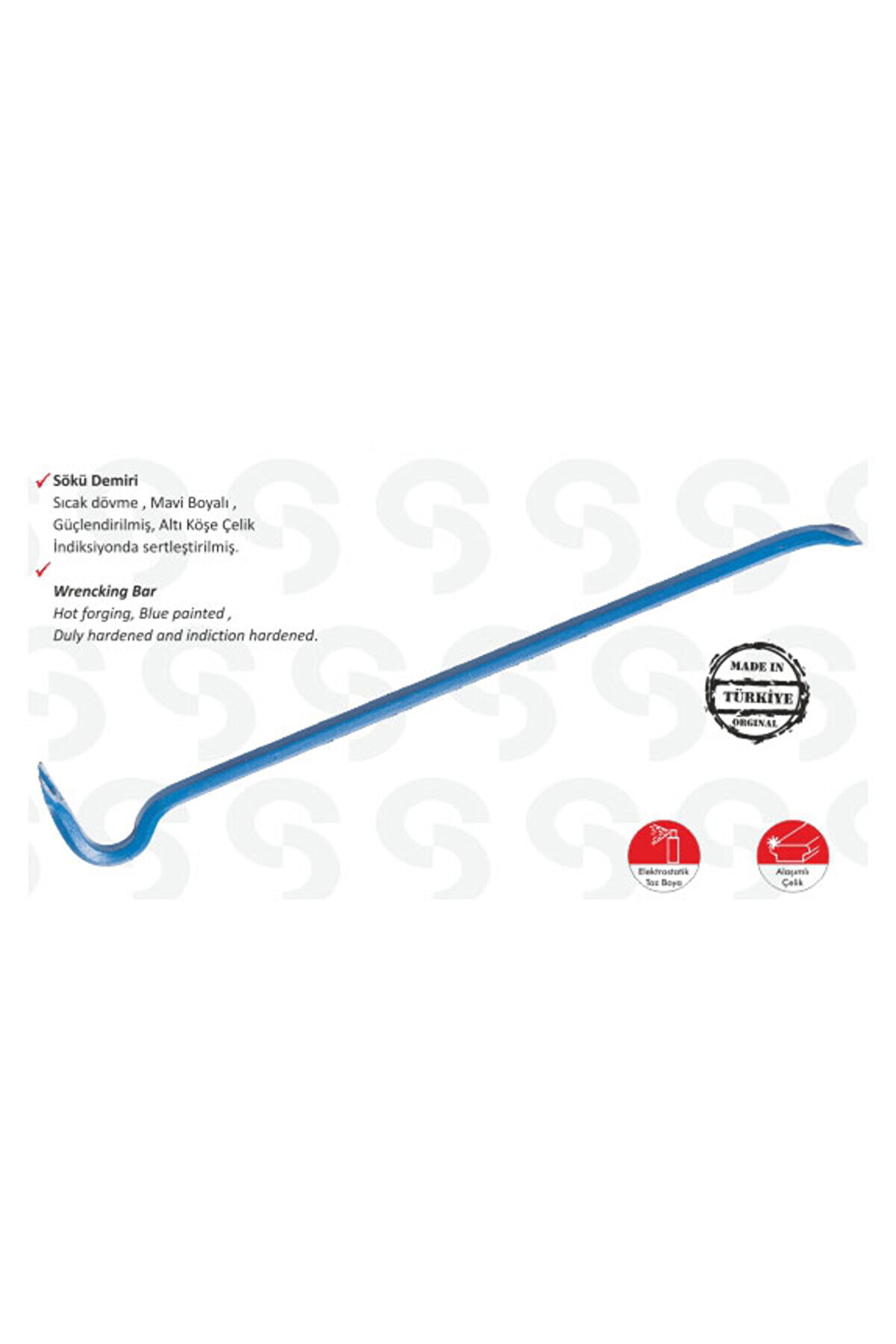 evimdeyokyok S.D. SK 7000 Sökü Demiri 150cm