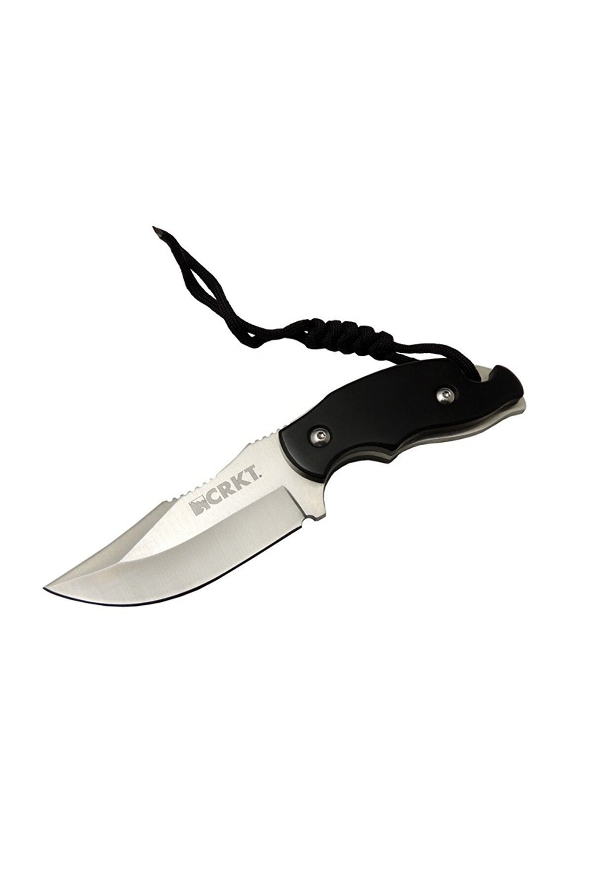 evimdeyokyok Crkt Civet 2805 WY Tırtıklı Kamp Bıçak 18 cm - Plastik Sap, Kılıflı, İpli