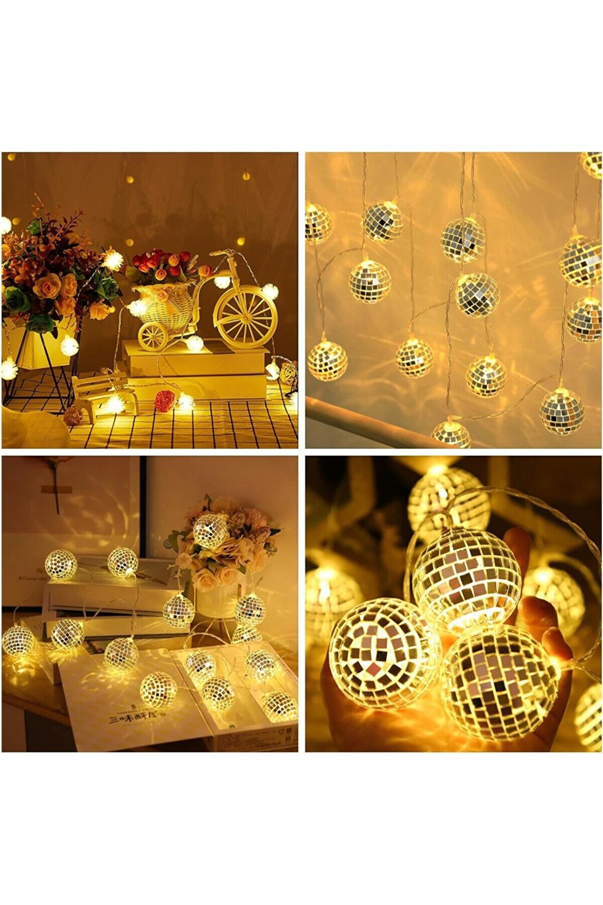 evimdeyokyok Disko Toplu Led Gün Işığı 2 M 10 Led