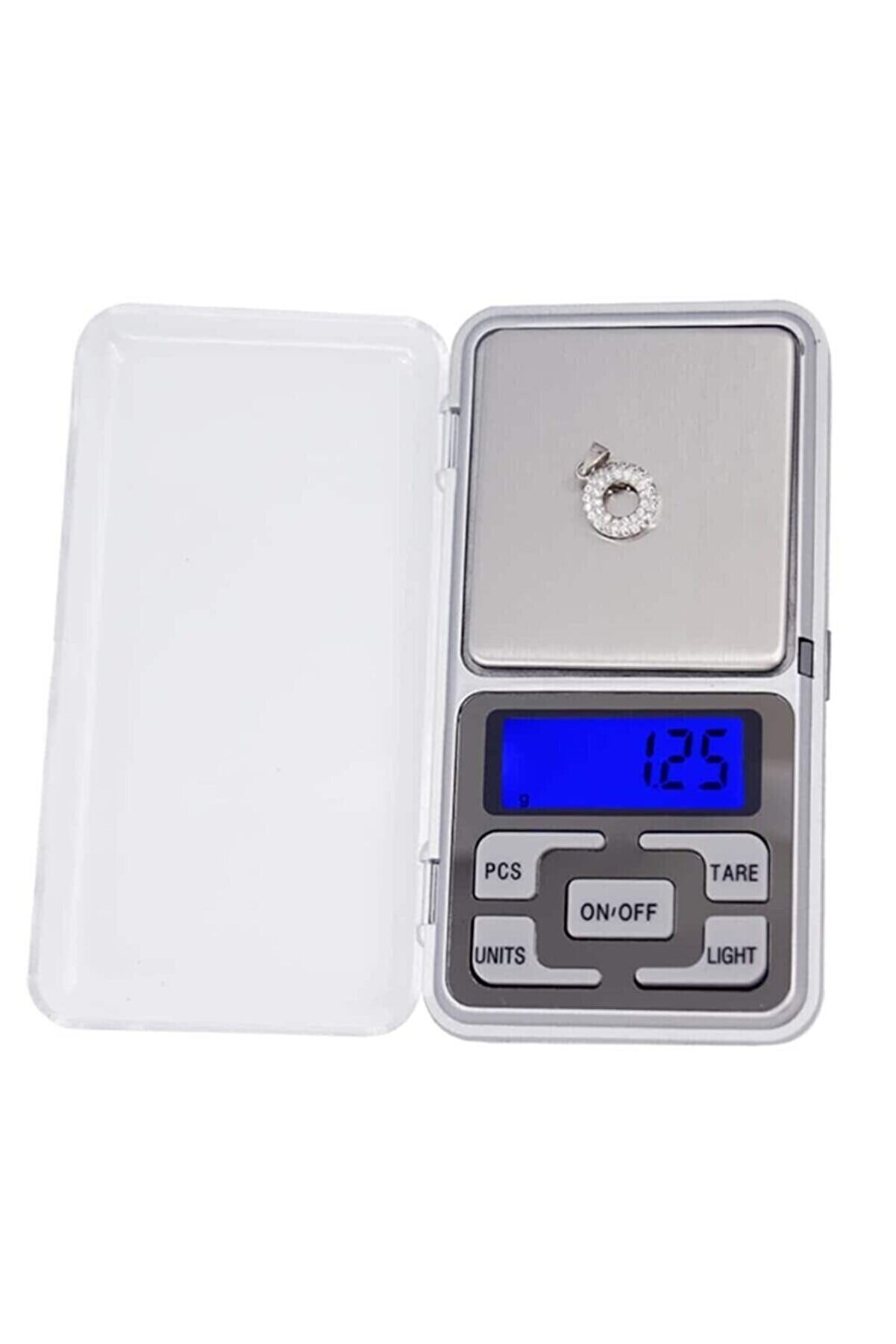 Di̇ji̇tal Hassas Elektroni̇k Kuyumcu Cep Terazi̇si̇ Tartı 500 Gr / 0.1 Gr