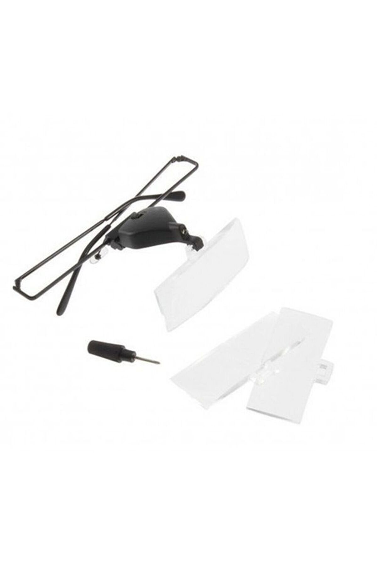 Gözlük Modeli̇ 1.5X 2.5X 3.5X 3 Adet Lensi̇ Gözlük Büyüteç