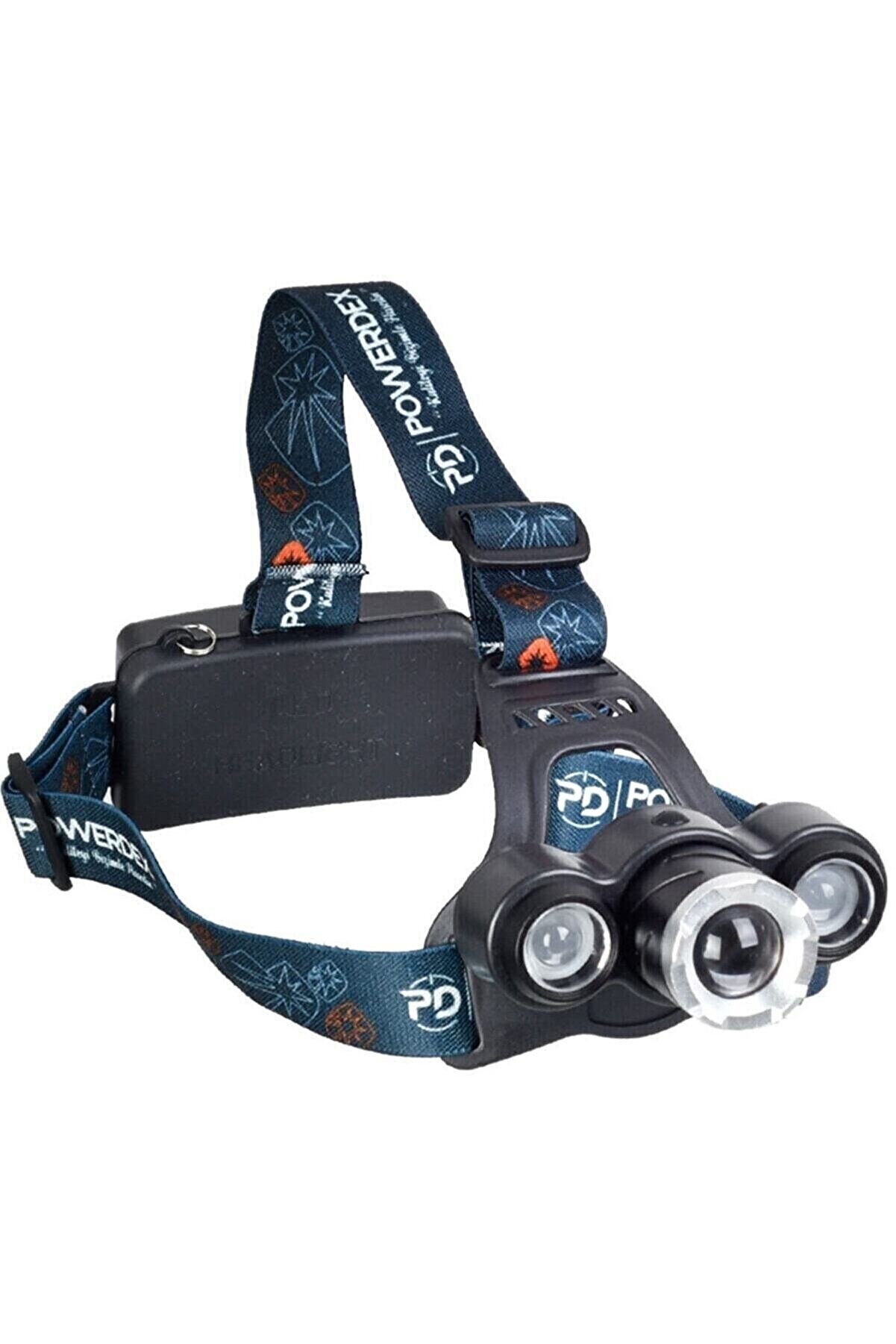 evimdeyokyok 10 W Şarjlı Metal Yağmur Suyu Geçirmez Kafa Lambası - Feneri