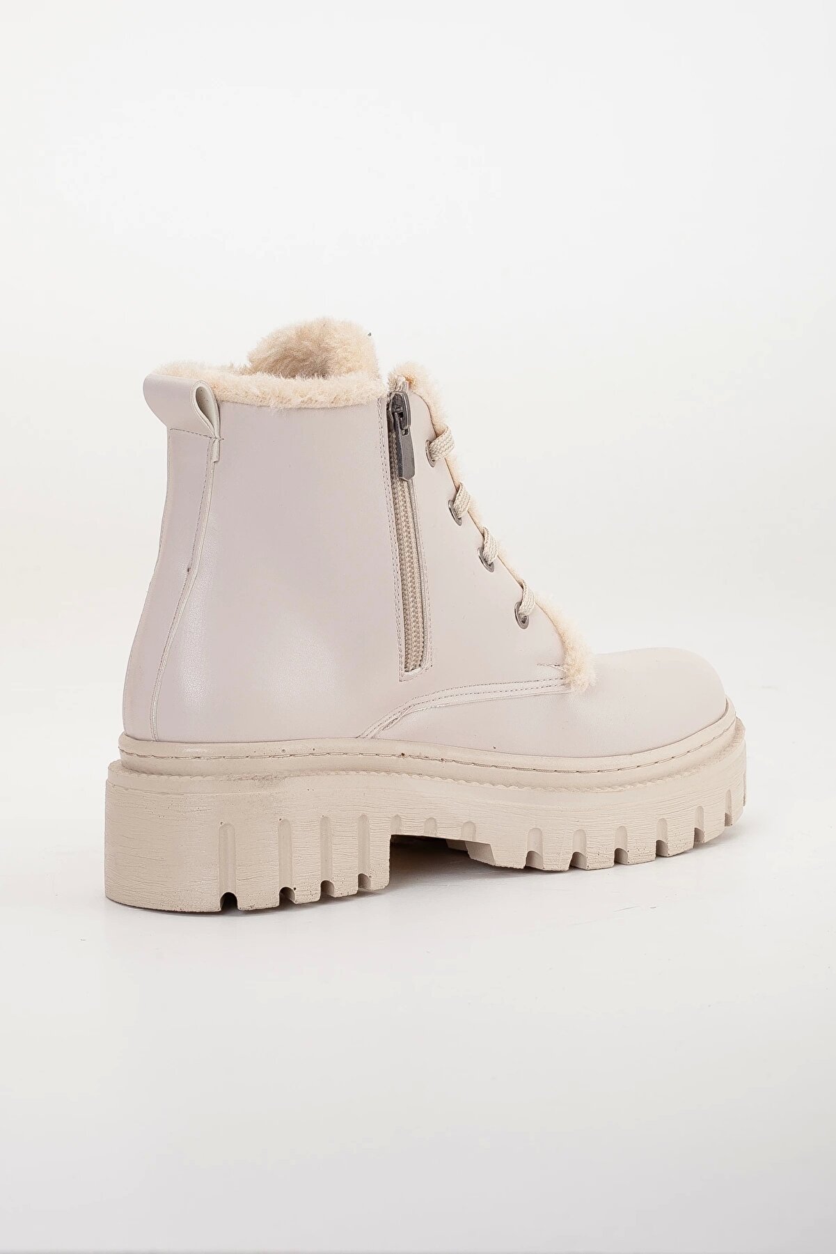 Gult Kadın Kürklü Bot