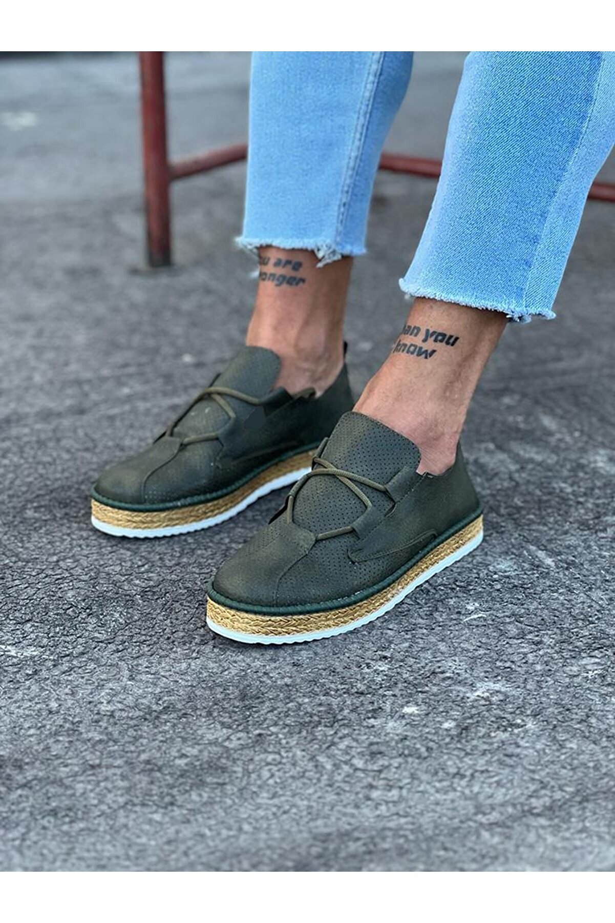 Bi̇lfold Haki̇ Erkek Casual Ayakkabı