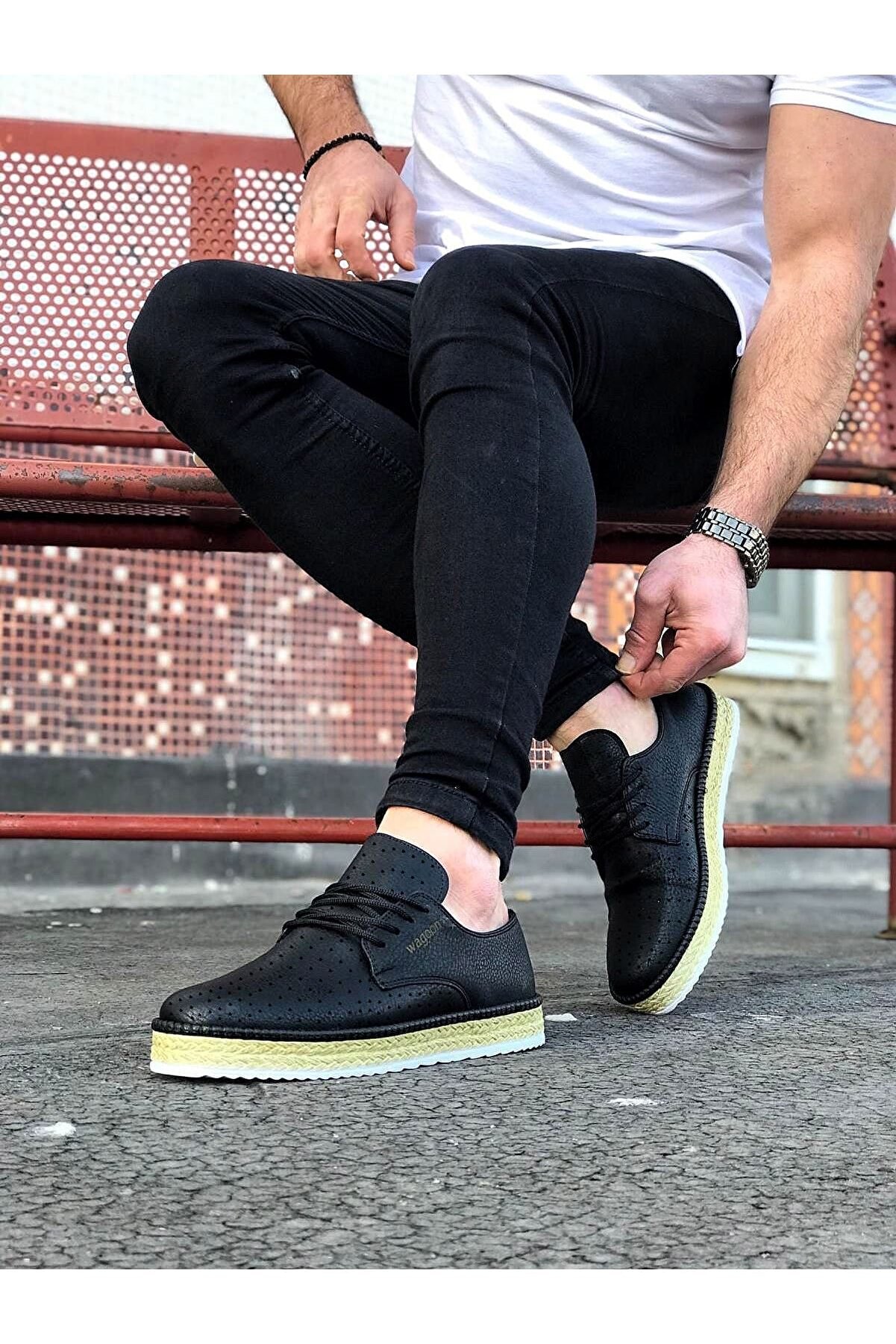 Ethab Ti̇caret Si̇yah Erkek Ayakkabı