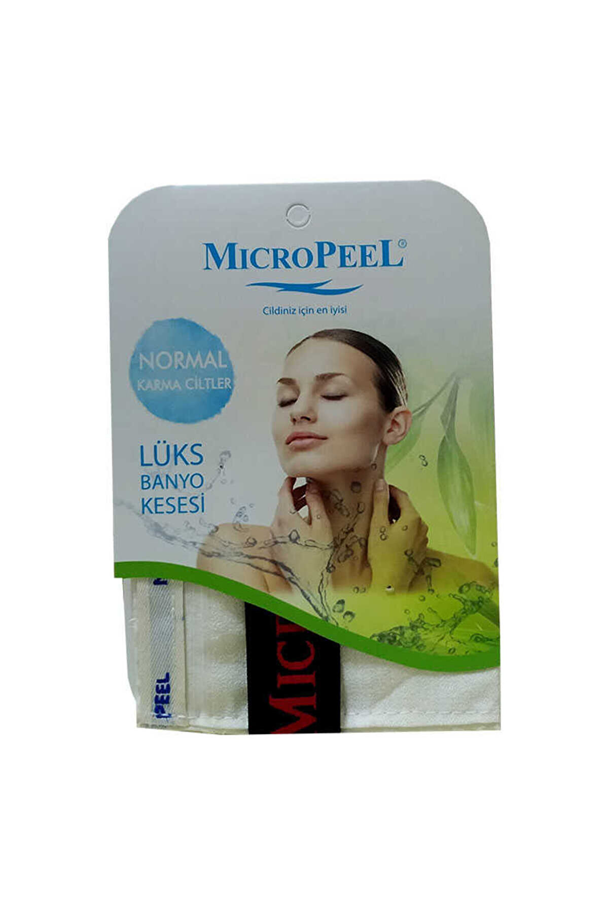 Ethab Ti̇caret İpek Karma Ci̇lt İ&ccedil;i̇n Banyo Kesesi̇ Beyaz 16X25