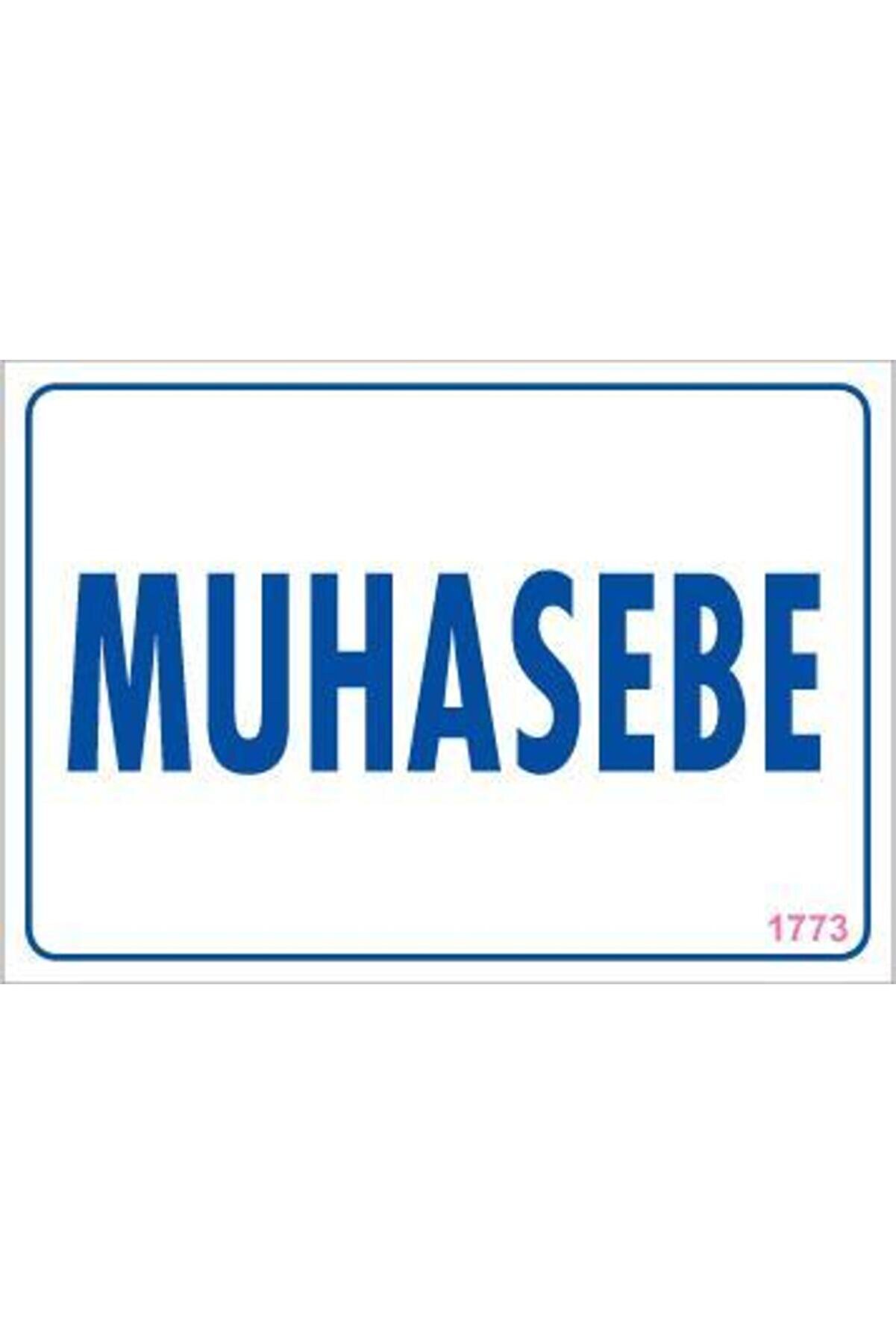 Ethab Ti̇caret Muhasebe Uyarı Levhası 17,5X25 Kod1773