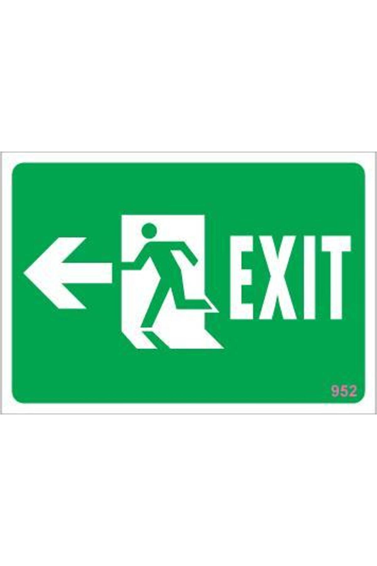 Ethab Ti̇caret Aci̇l &Ccedil;ıkış Uyarı Levhası 17,5X25 Kod952